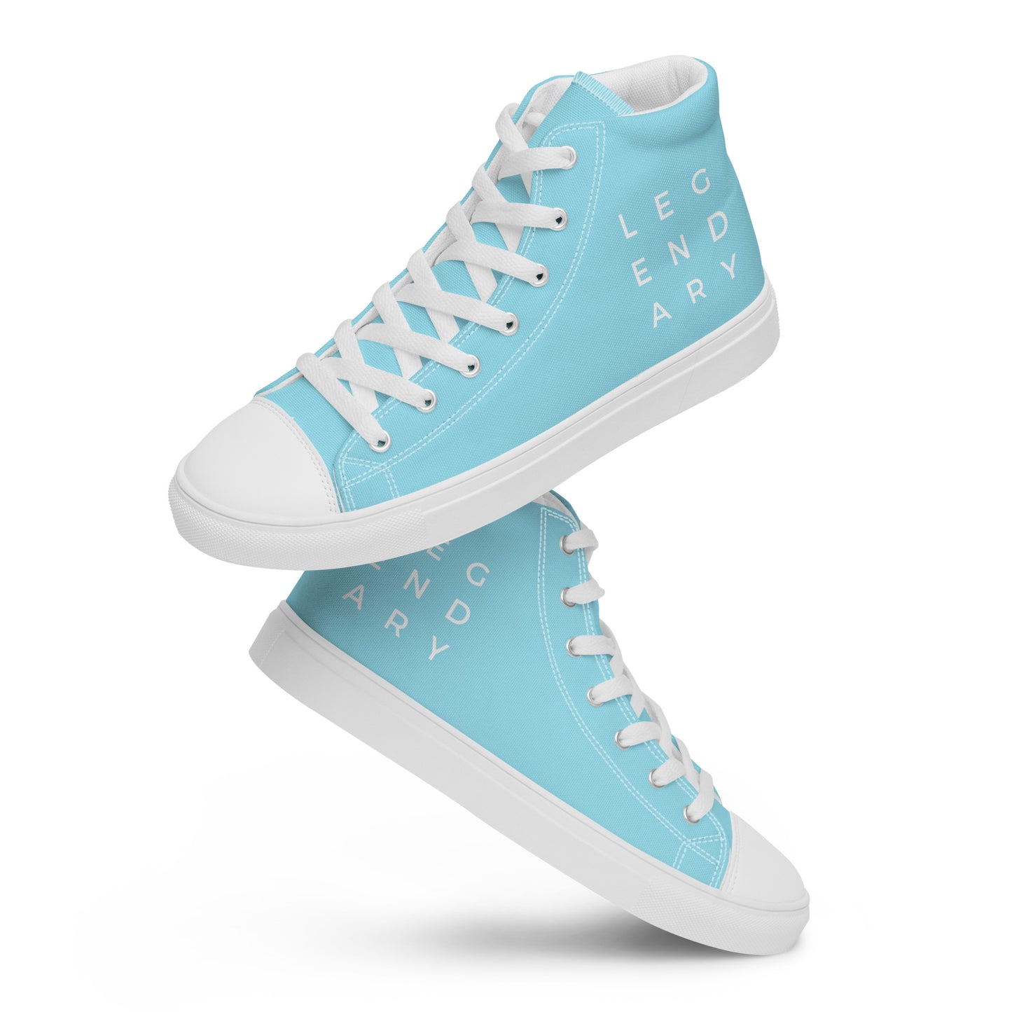 
                  
                    Light Blue Men’s High Top Canvas Shoes | Stylish, Comfortable Footwear for Everyday
                  
                