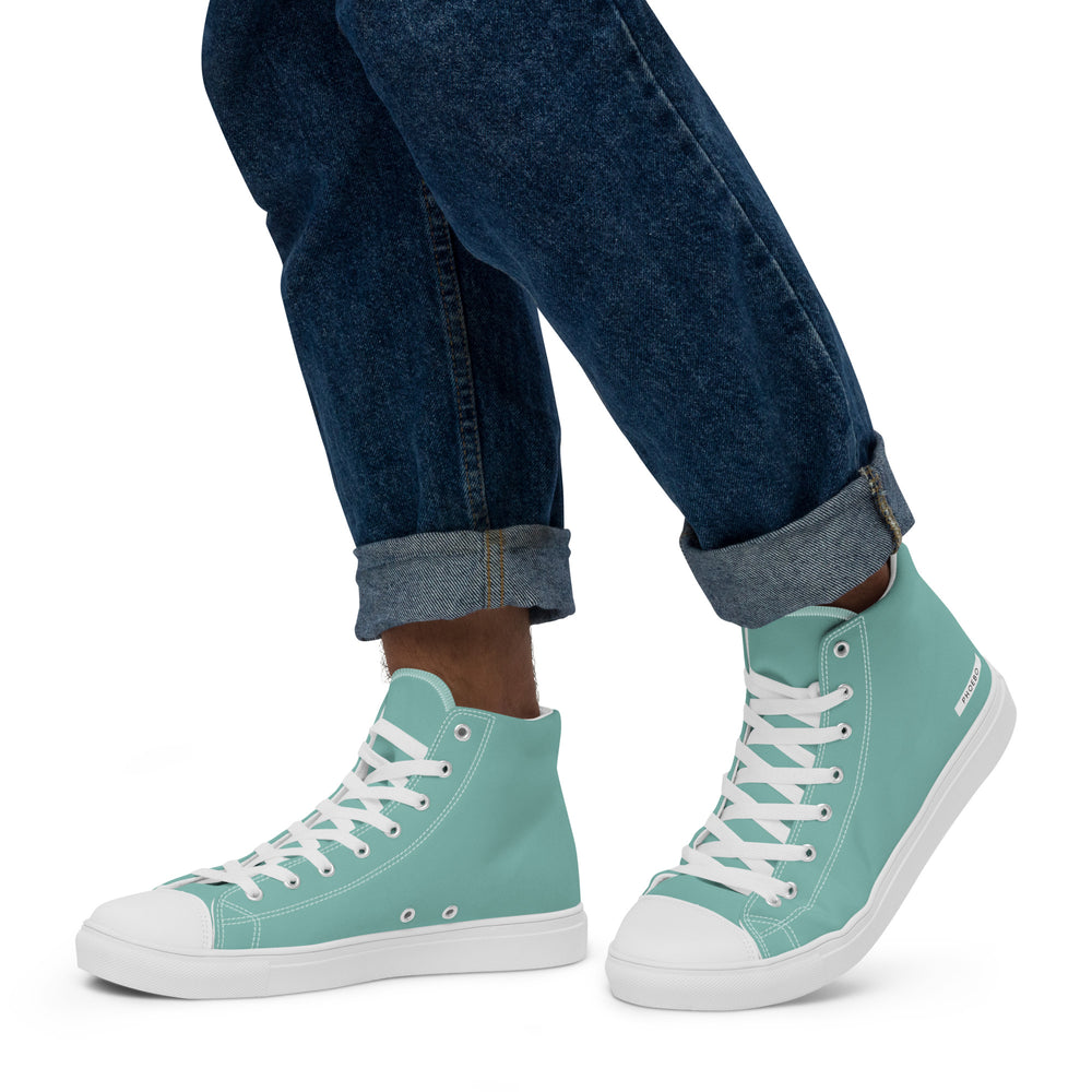 
                  
                    Light Blue Men’s High Top Shoes | Trendy and Comfortable Footwear
                  
                