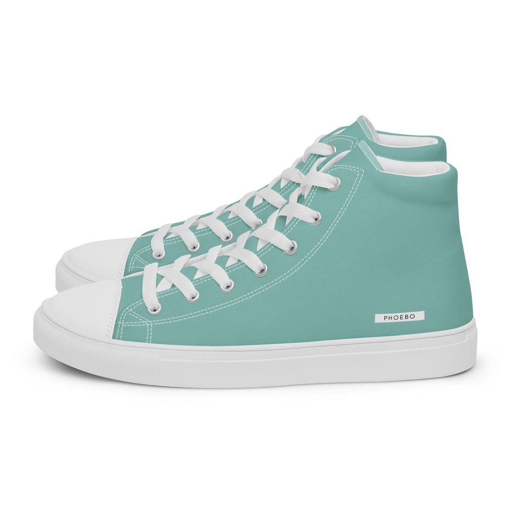 
                  
                    Light Blue Men’s High Top Shoes | Trendy and Comfortable Footwear
                  
                