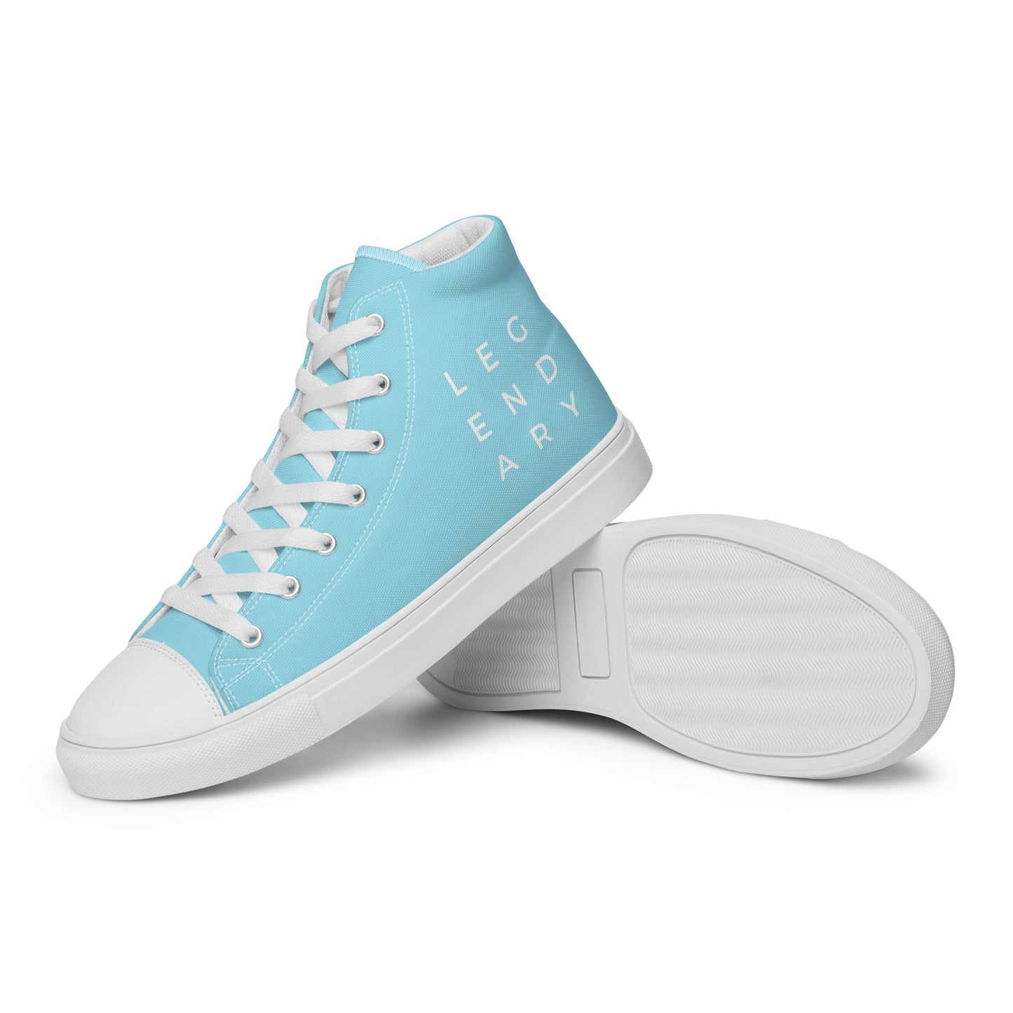 
                  
                    Light Blue Men’s High Top Canvas Shoes | Stylish, Comfortable Footwear for Everyday
                  
                