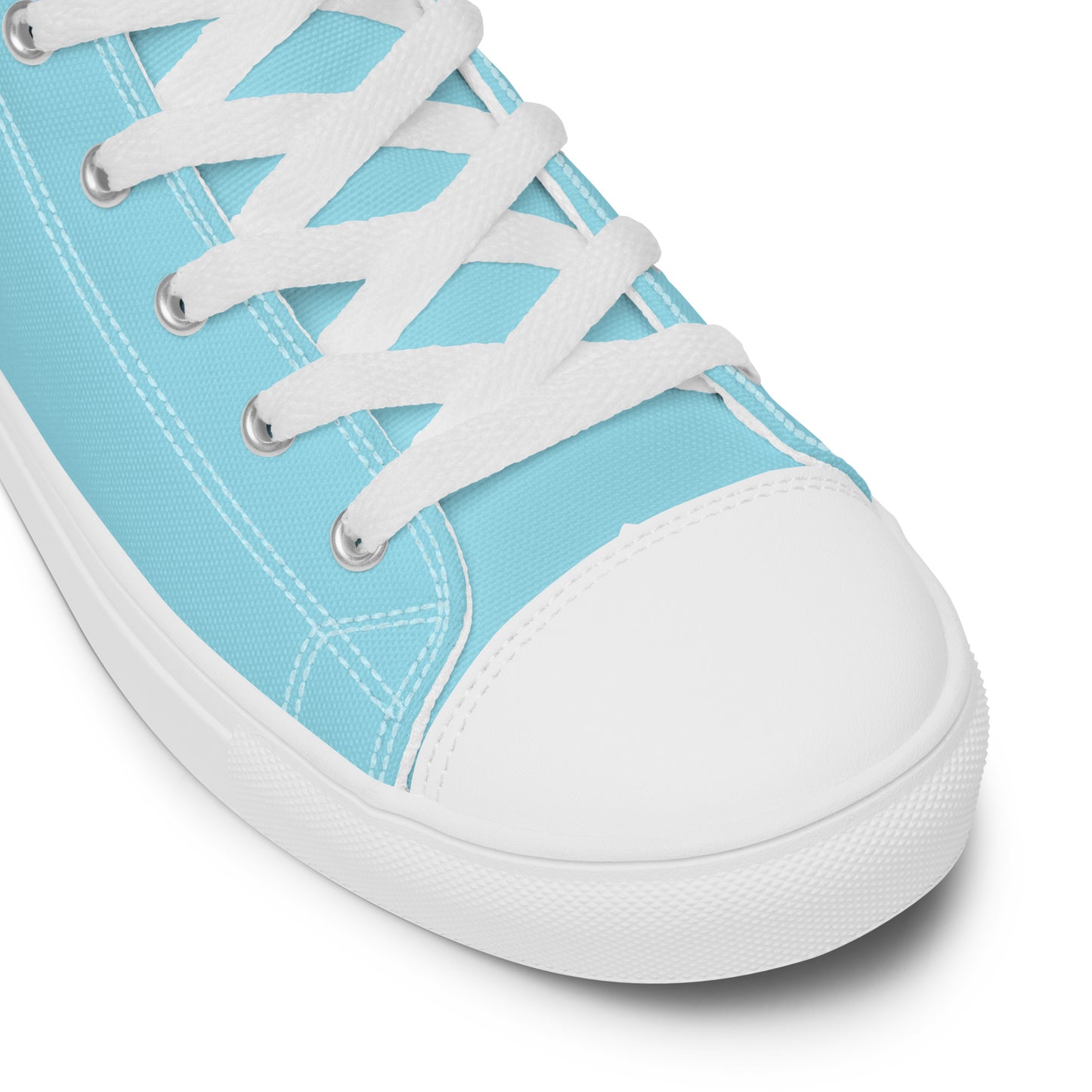 
                  
                    Light Blue Men’s High Top Canvas Shoes | Stylish, Comfortable Footwear for Everyday
                  
                