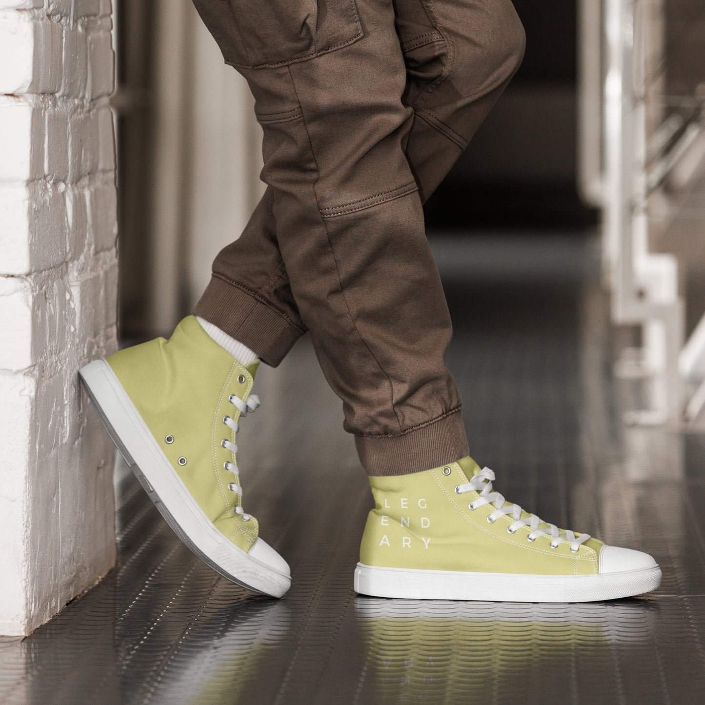 
                  
                    Yellow Men’s high top shoes | Stylish and Comfortable Footwear
                  
                