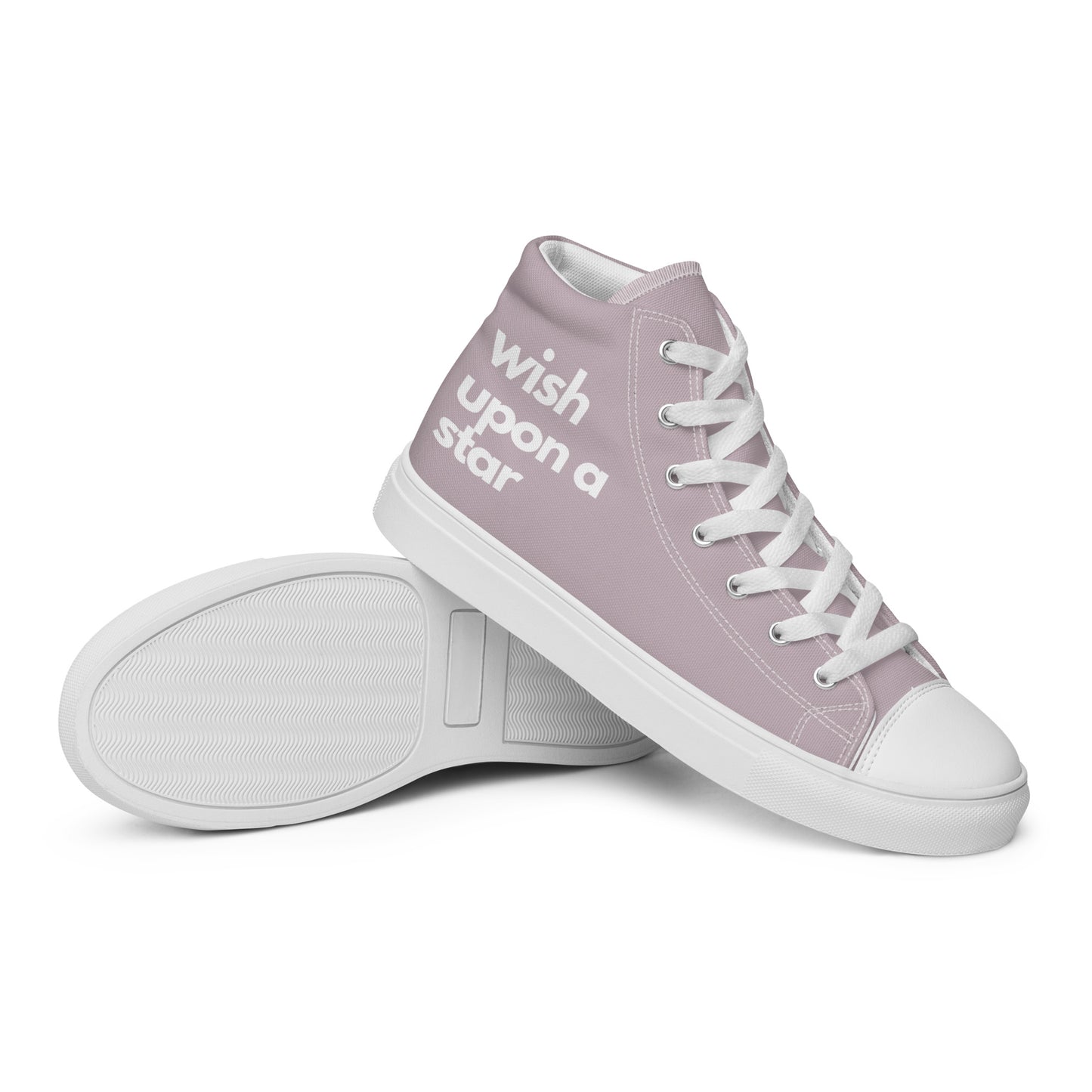 
                  
                    Pink Men’s high top shoes | Wish Upon A Star Print
                  
                