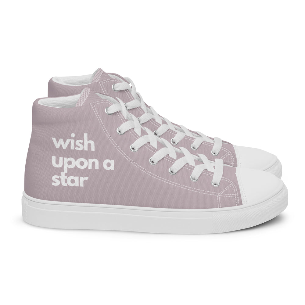 
                  
                    Pink Men’s high top shoes | Wish Upon A Star Print
                  
                