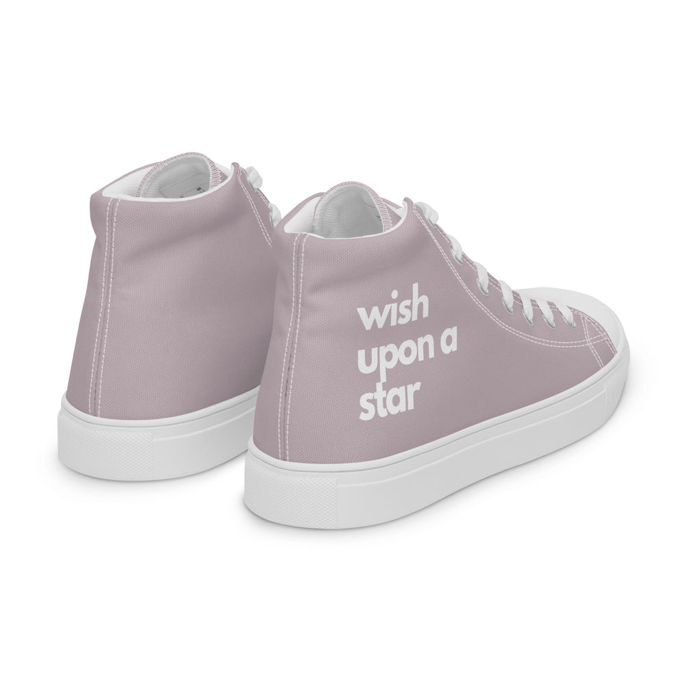 
                  
                    Pink Men’s high top shoes | Wish Upon A Star Print
                  
                