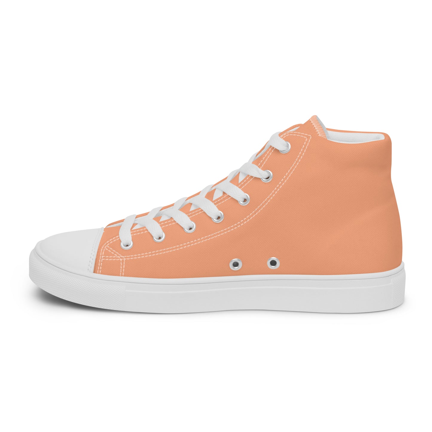 
                  
                    Trendy Peach Men’s High Top Canvas Shoes | with LEGENDARY Print
                  
                