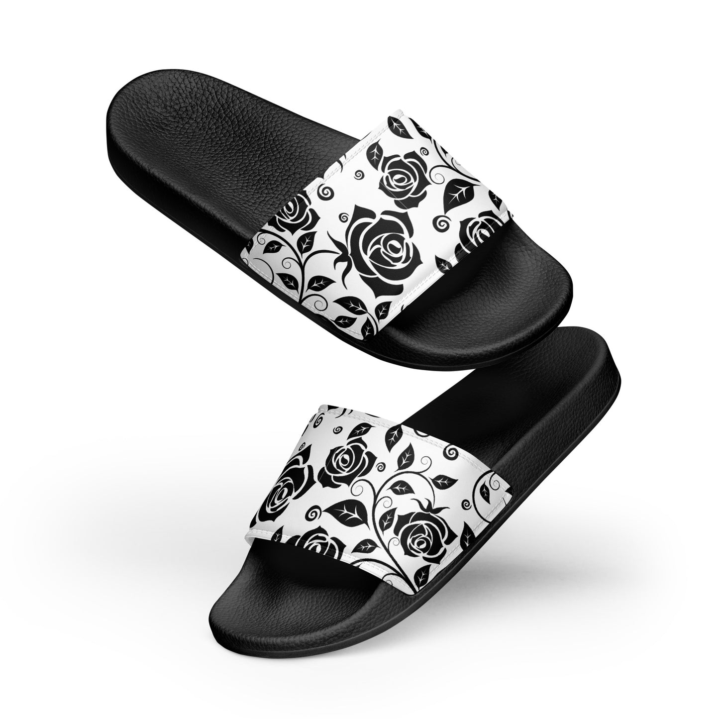 
                  
                    Floral Black Men’s Slides | Comfortable and Stylish for Everyday Wear
                  
                