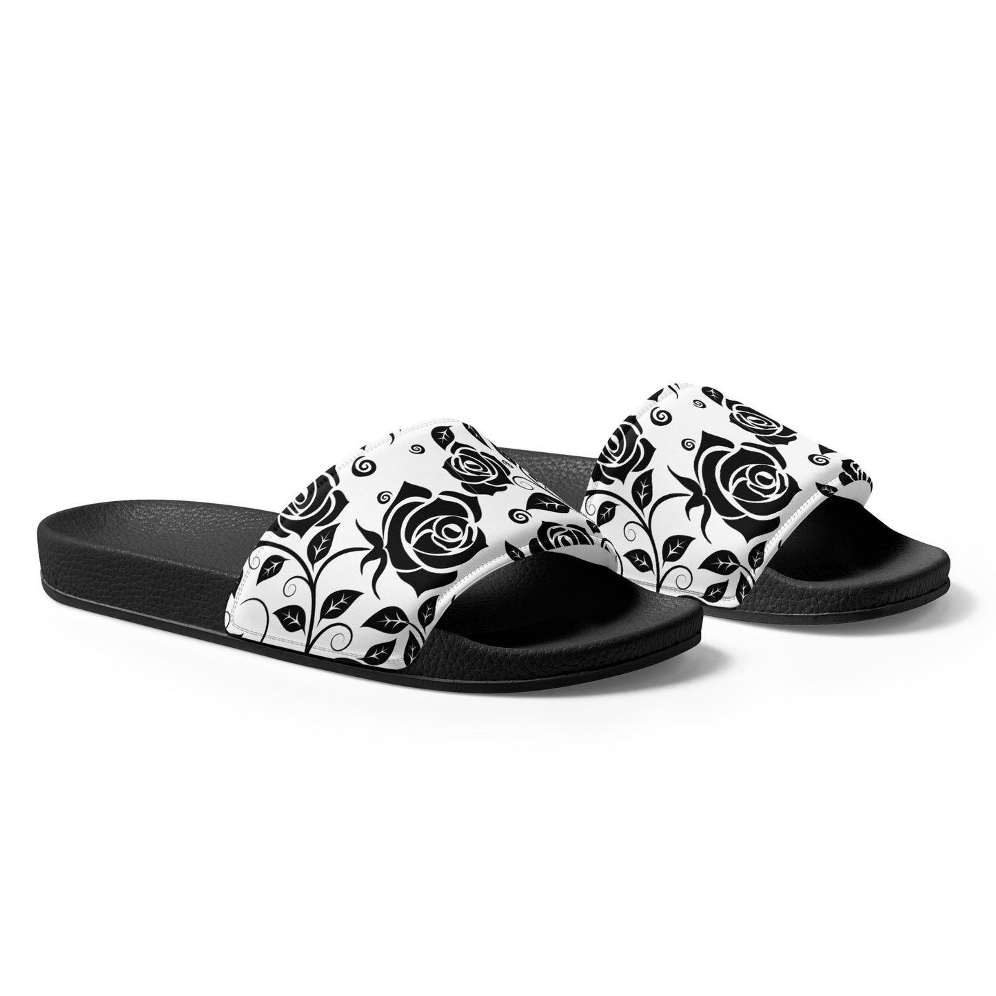 
                  
                    Floral Black Men’s Slides | Comfortable and Stylish for Everyday Wear
                  
                