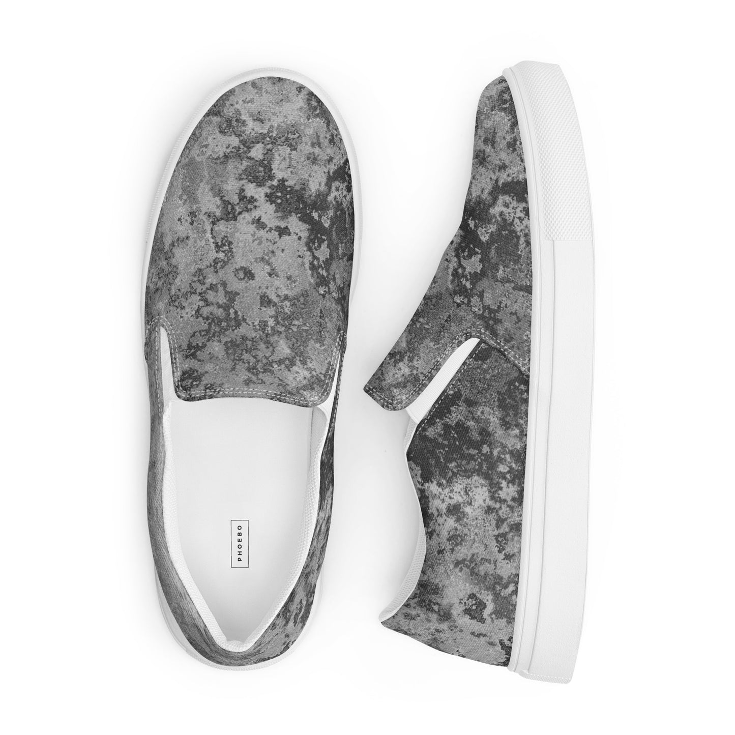 
                  
                    Men’s Grey Distressed Slip-On Canvas Shoes | For Effortless Style
                  
                