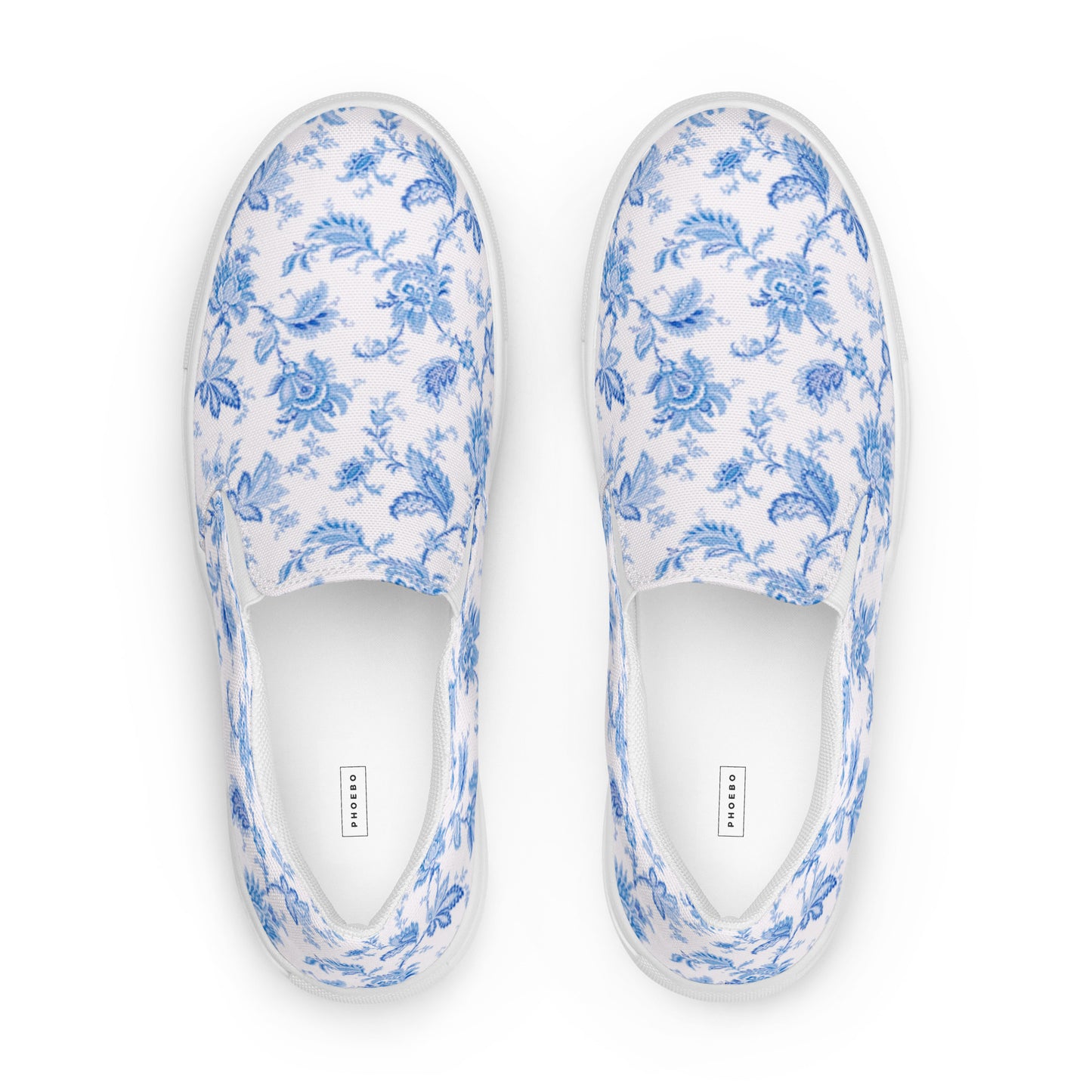 
                  
                    Floral Blue Men's Slip-On Canvas Shoes | Stylish and Comfortable Casual Footwear
                  
                