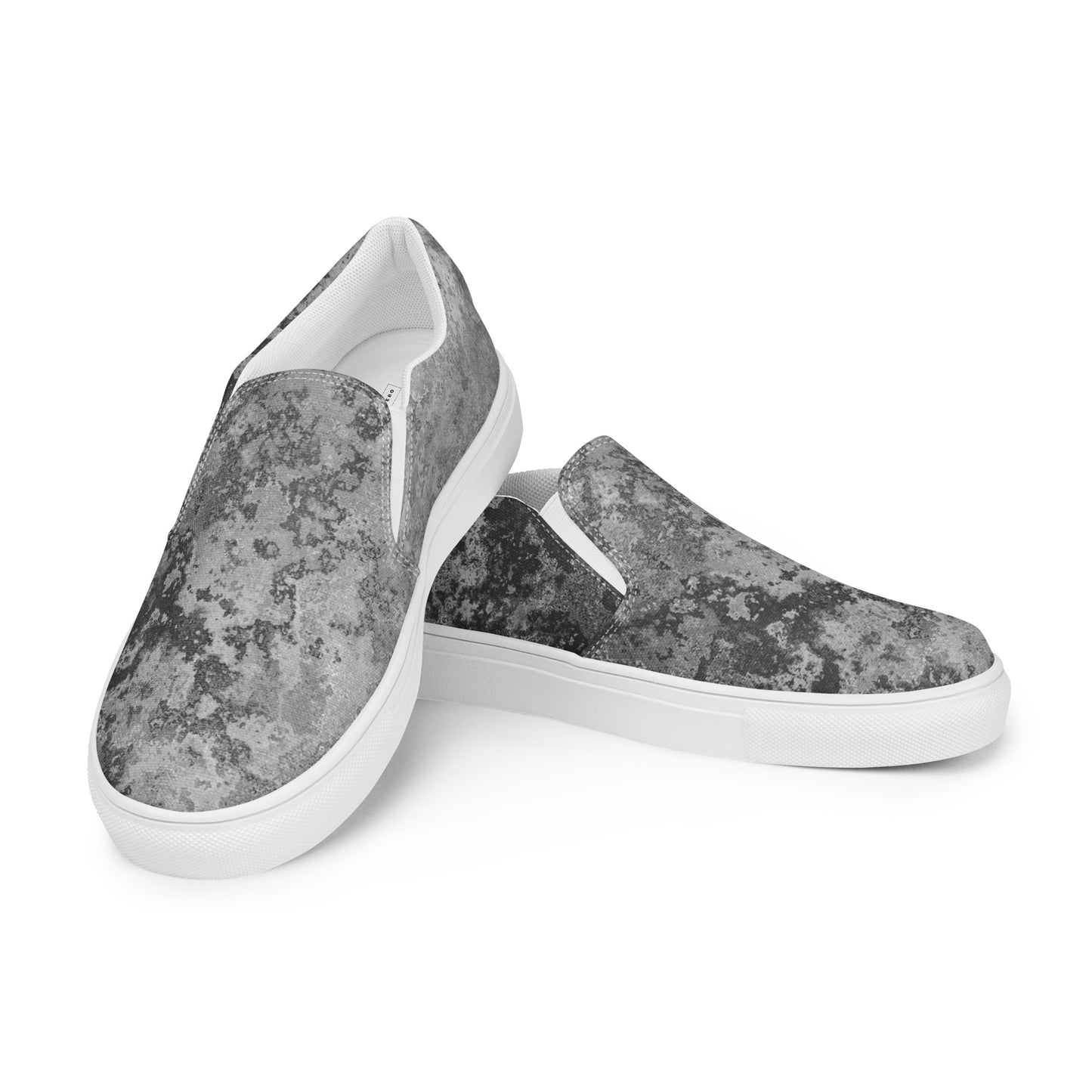 
                  
                    Men’s Grey Distressed Slip-On Canvas Shoes | For Effortless Style
                  
                