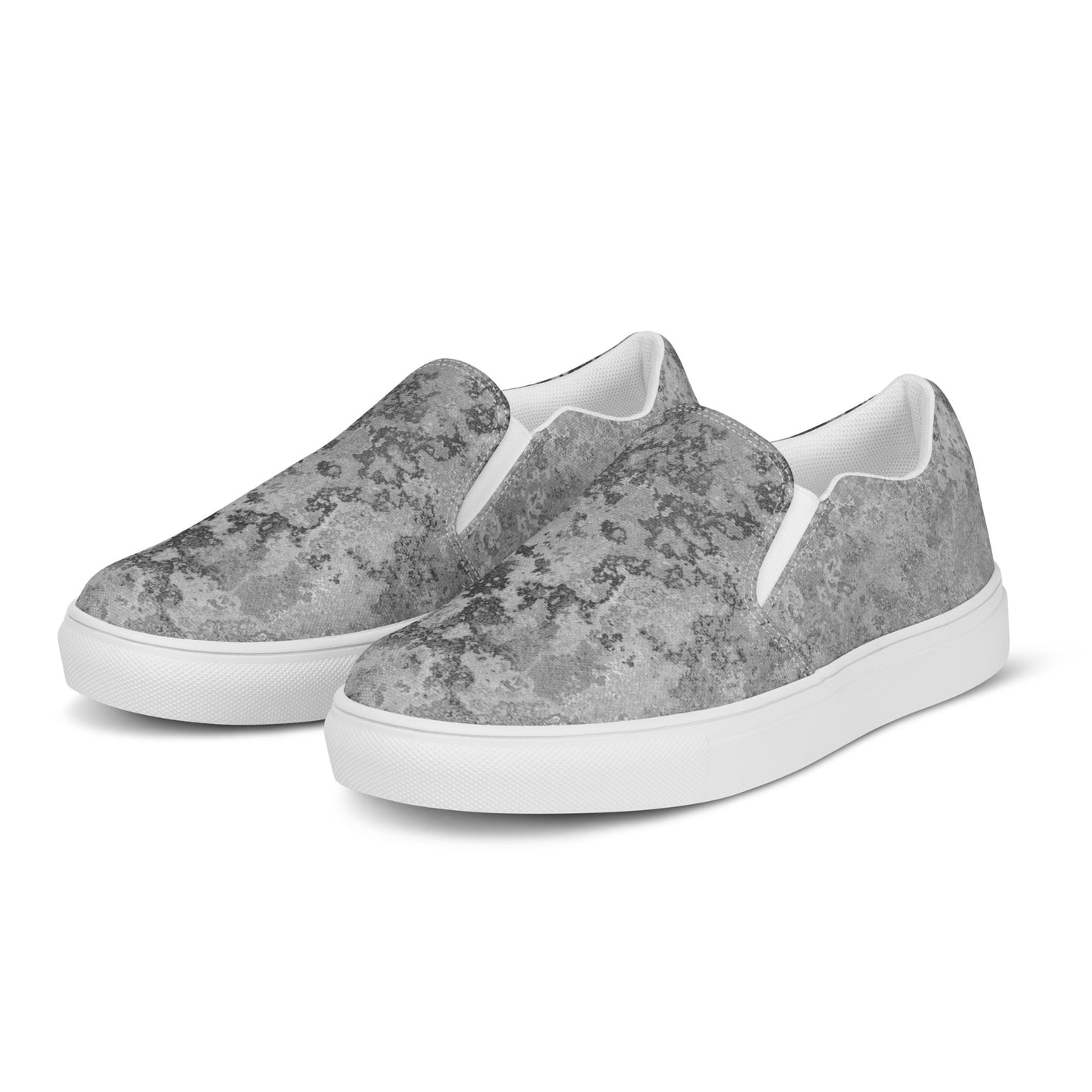 
                  
                    Men’s Grey Distressed Slip-On Canvas Shoes | For Effortless Style
                  
                