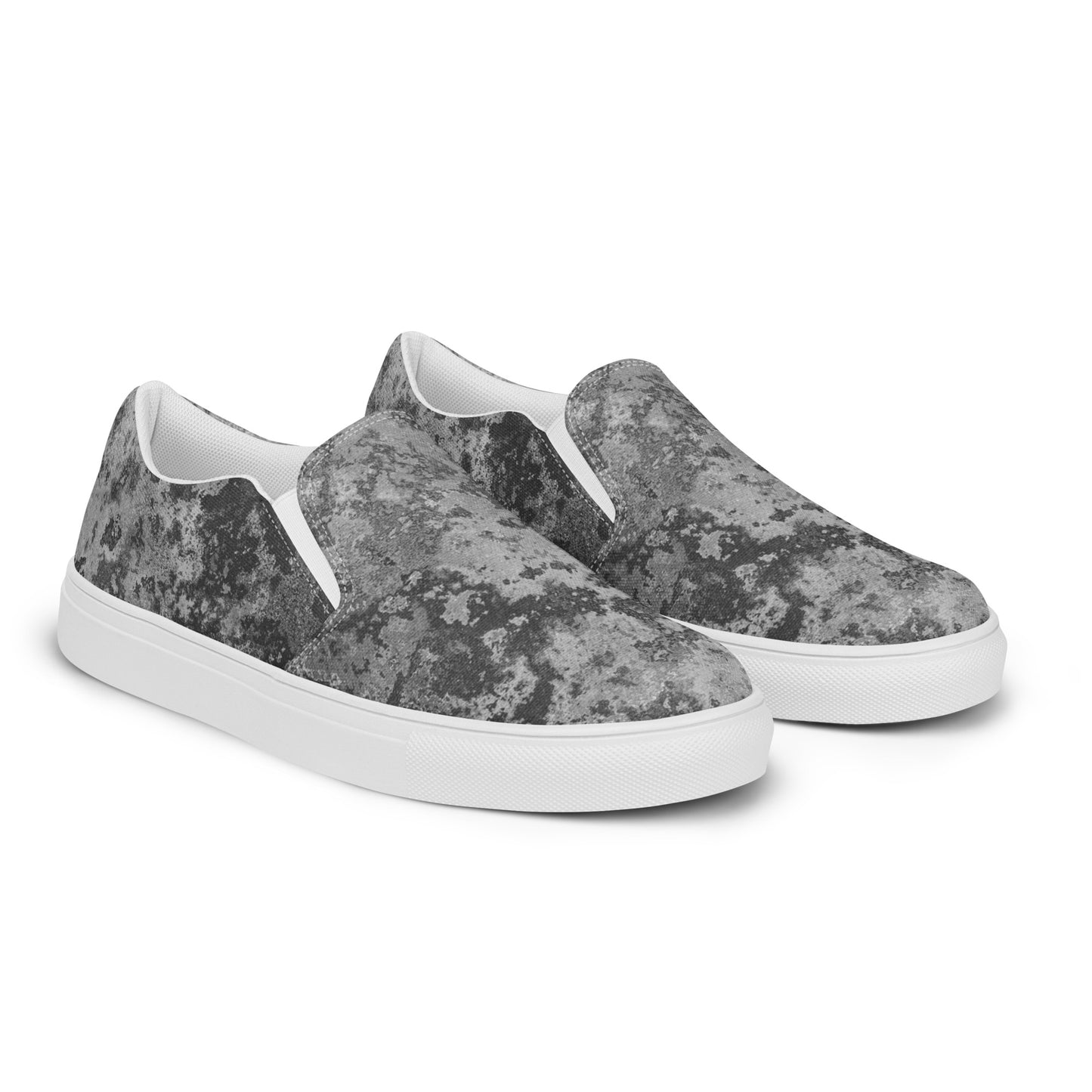 
                  
                    Men’s Grey Distressed Slip-On Canvas Shoes | For Effortless Style
                  
                
