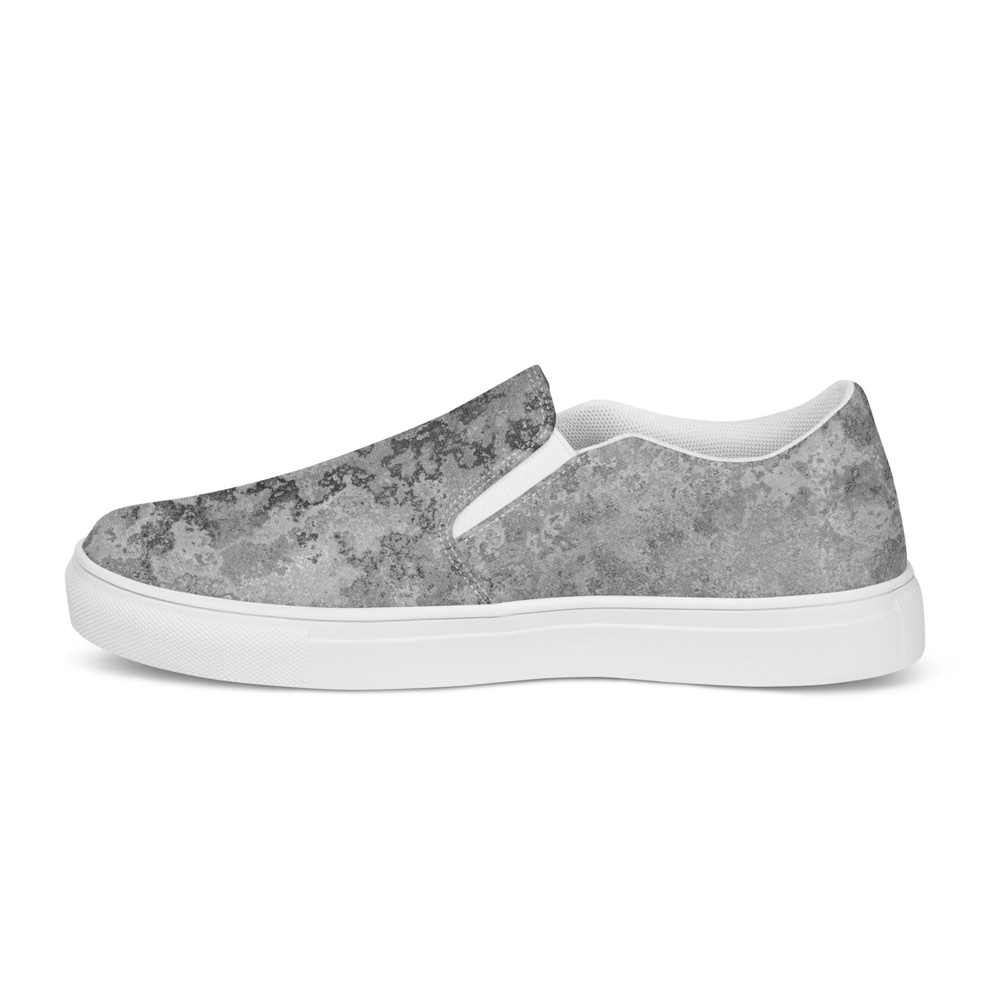 
                  
                    Men’s Grey Distressed Slip-On Canvas Shoes | For Effortless Style
                  
                