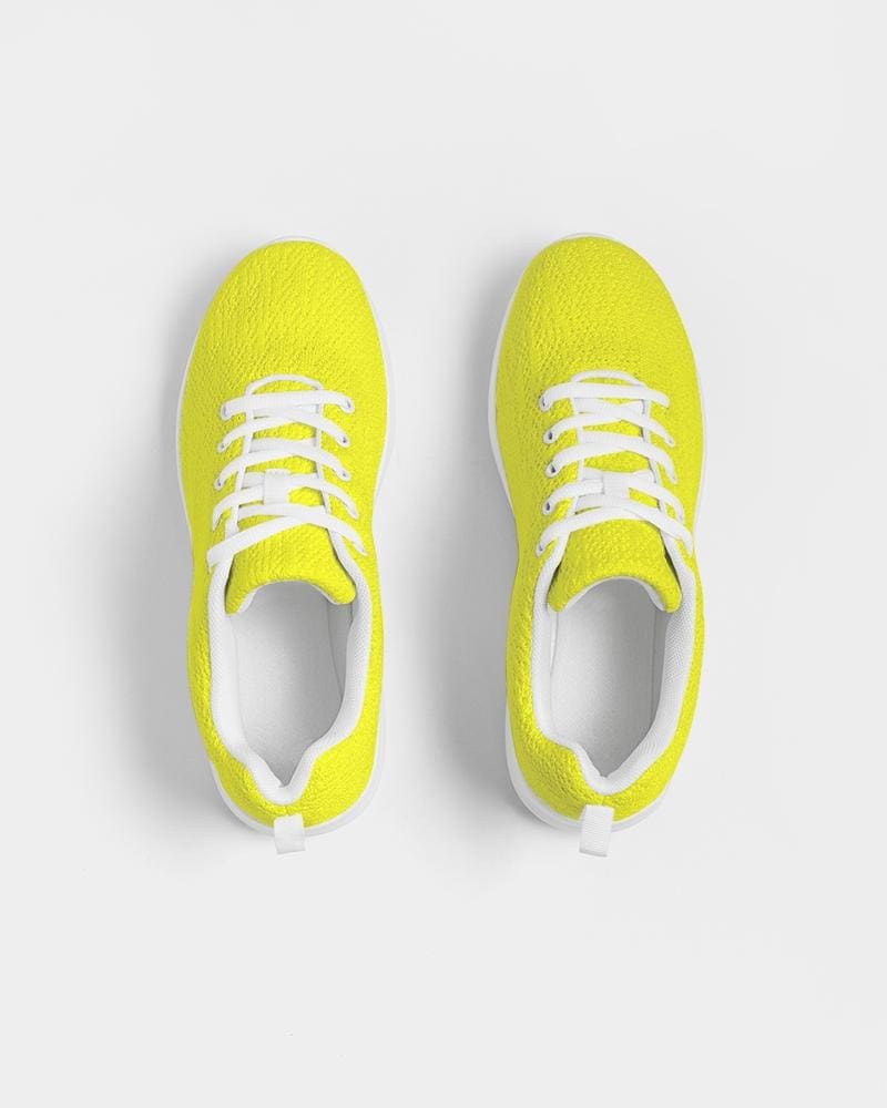 
                  
                    Mens Sneakers, Yellow Low Top Canvas Running Sports Shoes
                  
                