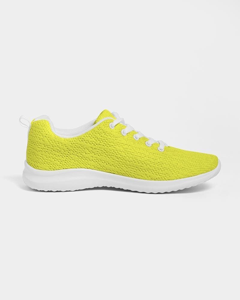 
                  
                    Mens Sneakers, Yellow Low Top Canvas Running Sports Shoes
                  
                