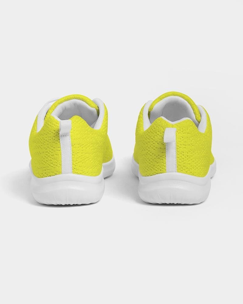 
                  
                    Mens Sneakers, Yellow Low Top Canvas Running Sports Shoes
                  
                