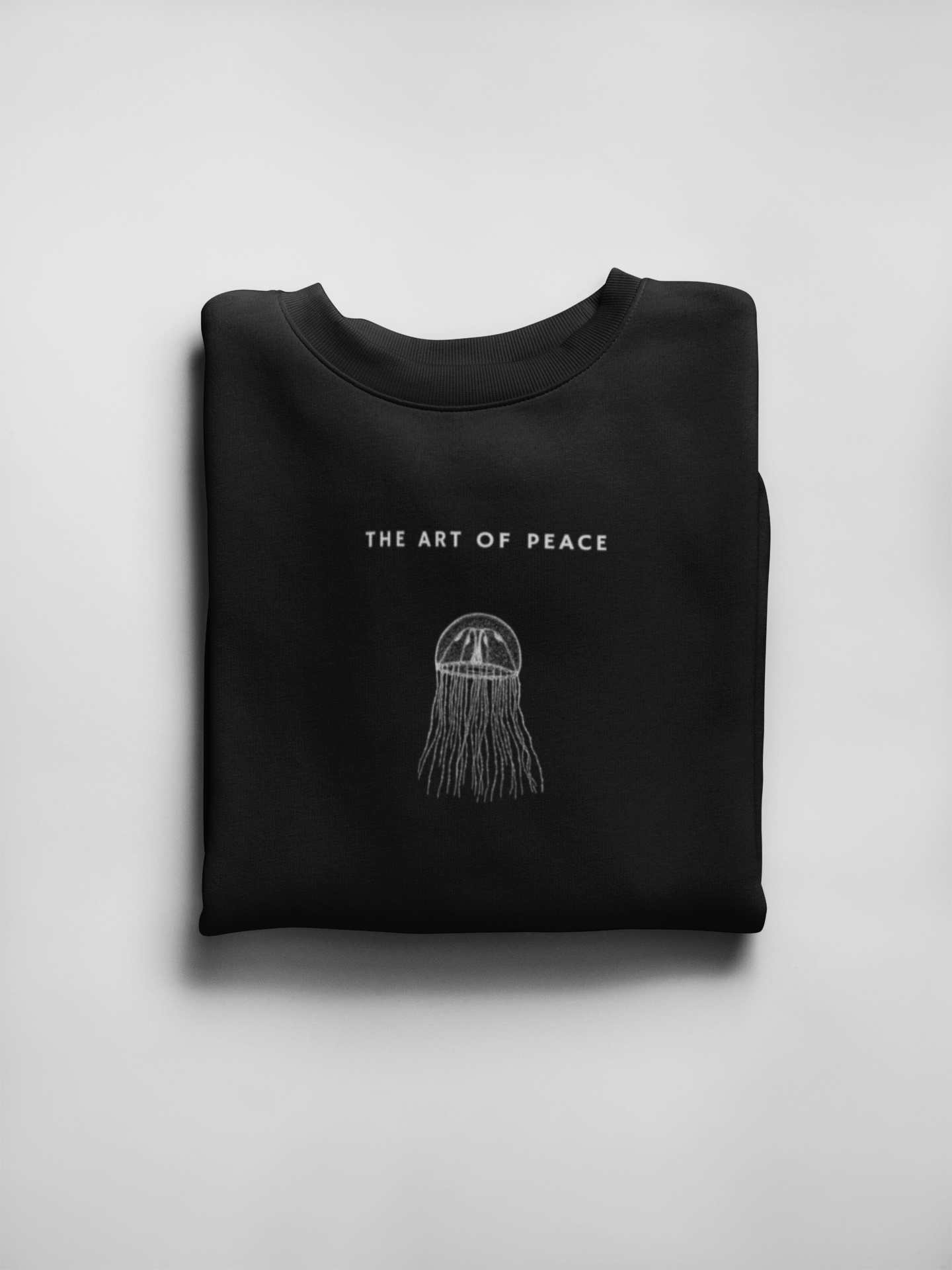 
                  
                    Unisex Black Long Sleeve Tee with Squid Print
                  
                