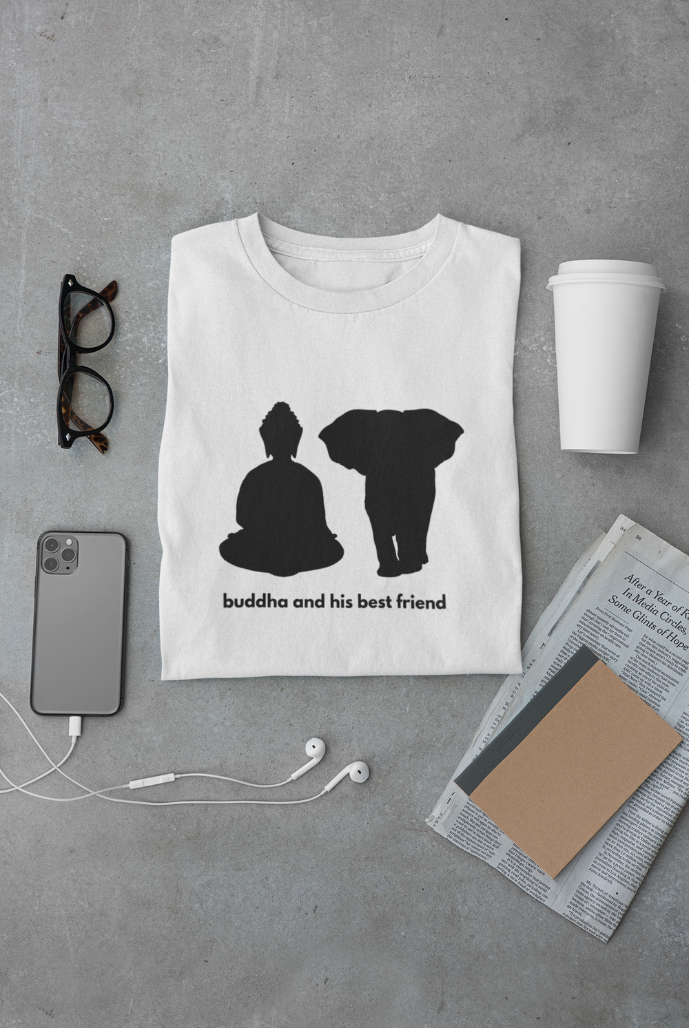 Buddha Long Sleeve Tee | Comfort and Style with Inspirational Design