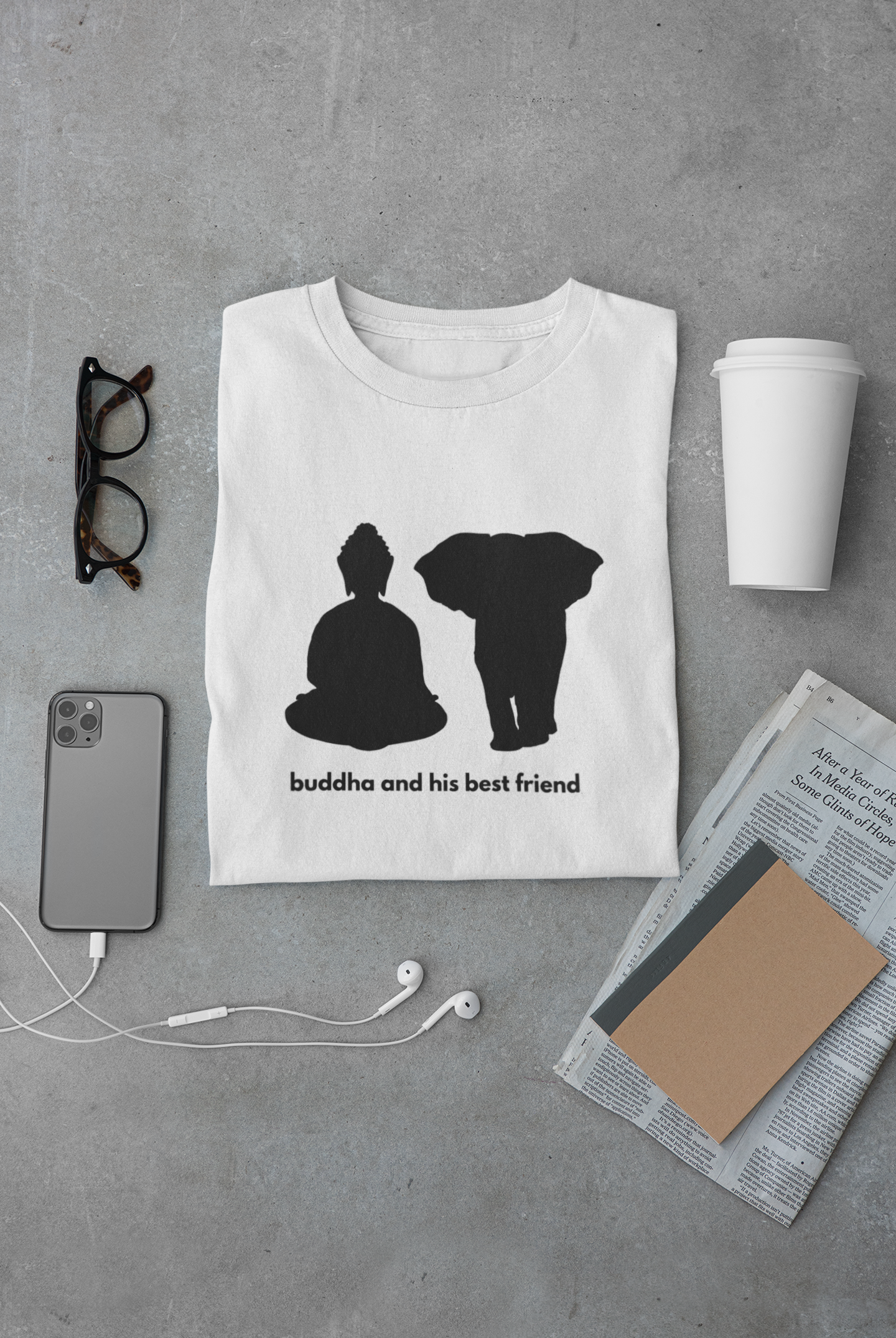 
                  
                    Buddha Long Sleeve Tee | Inspirational Fashion Statement
                  
                