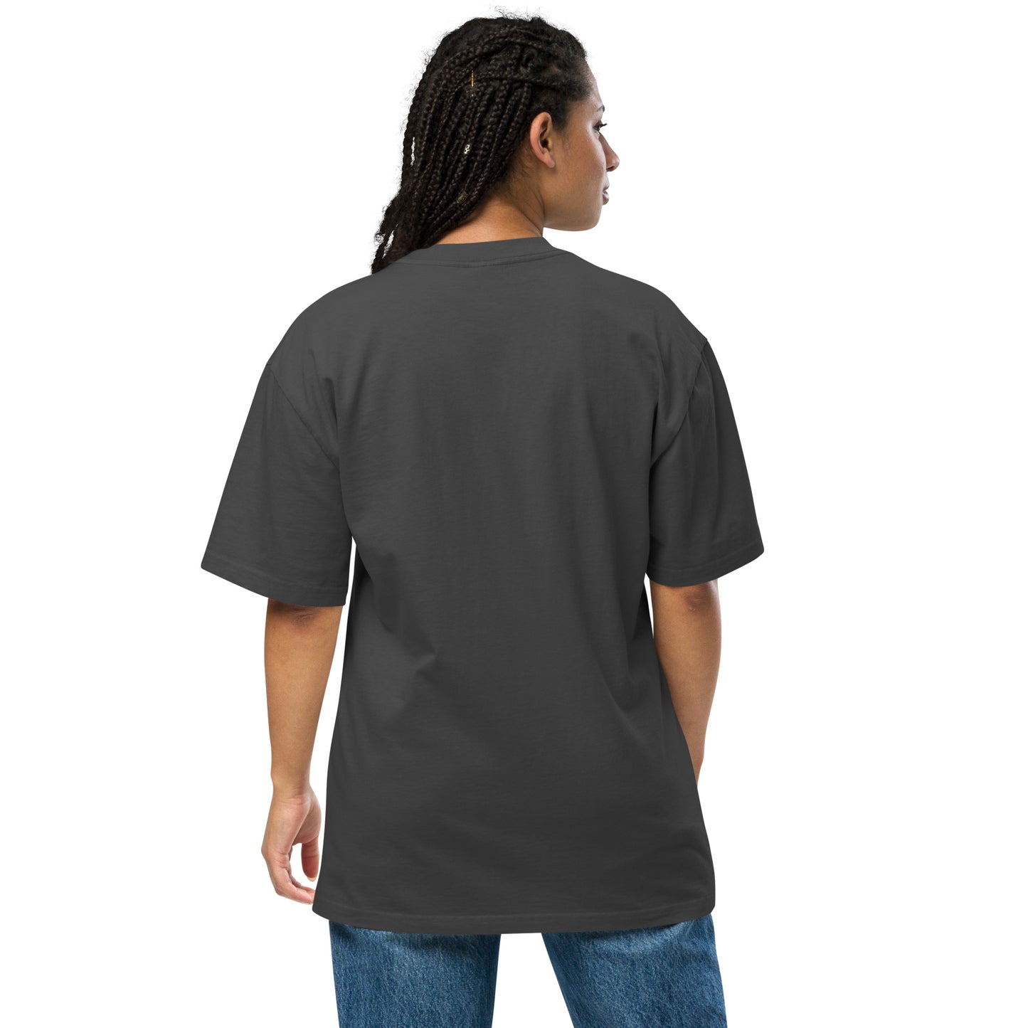 
                  
                    Oversized Charcoal Faded T-Shirt | Comfortable for Effortless Style
                  
                