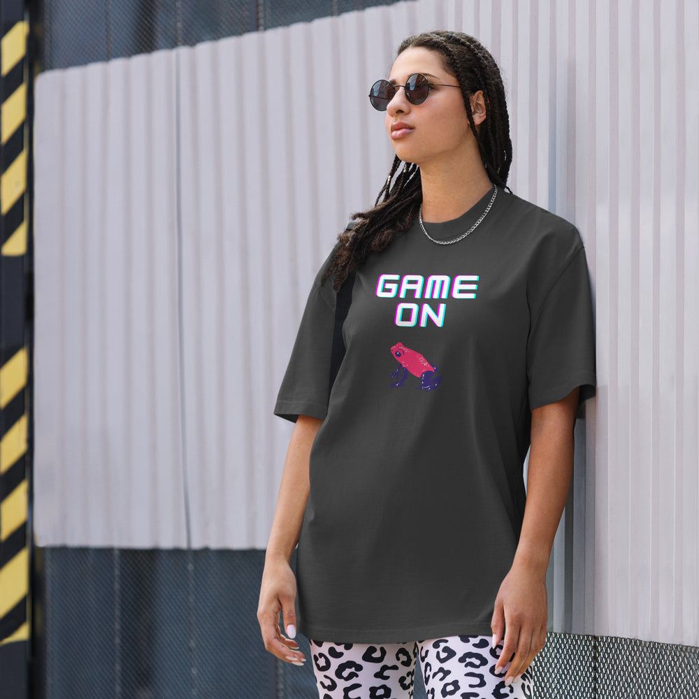 Game Oversized faded t-shirt | Must Have For Any Gamer