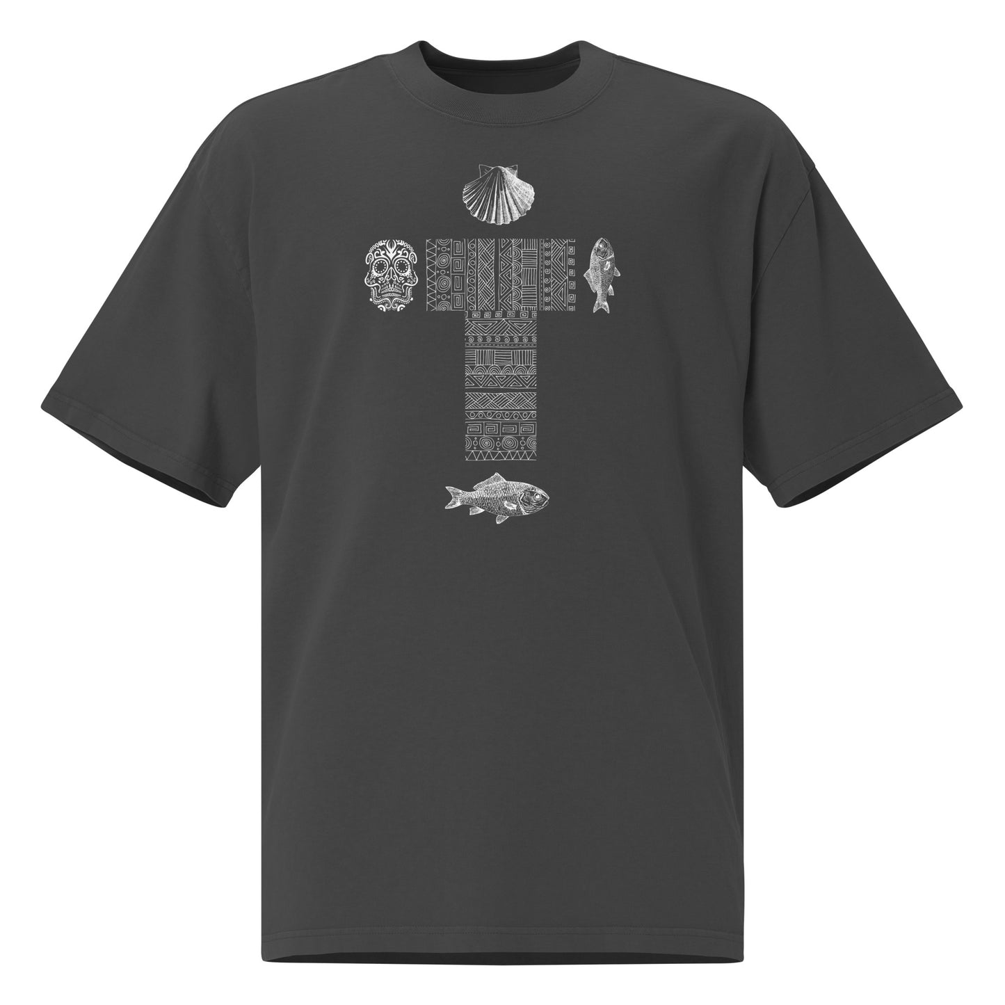 
                  
                    Oversized faded Cross t-shirt | Effortless Casual Looks
                  
                