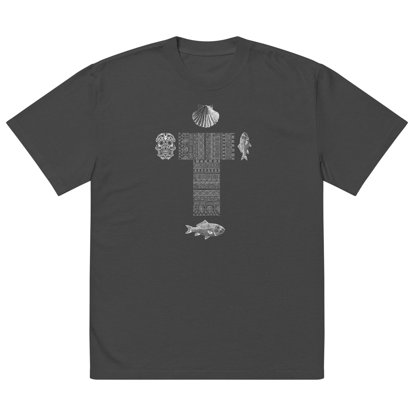 
                  
                    Oversized faded Cross t-shirt | Effortless Casual Looks
                  
                