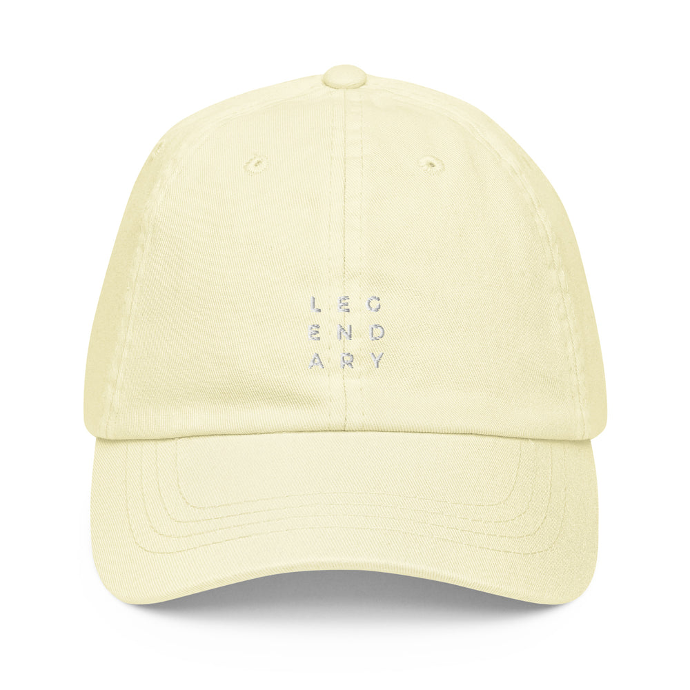 Pastel Light Yellow Baseball Hat | Soft-Fabric Cap for Everyday Wear