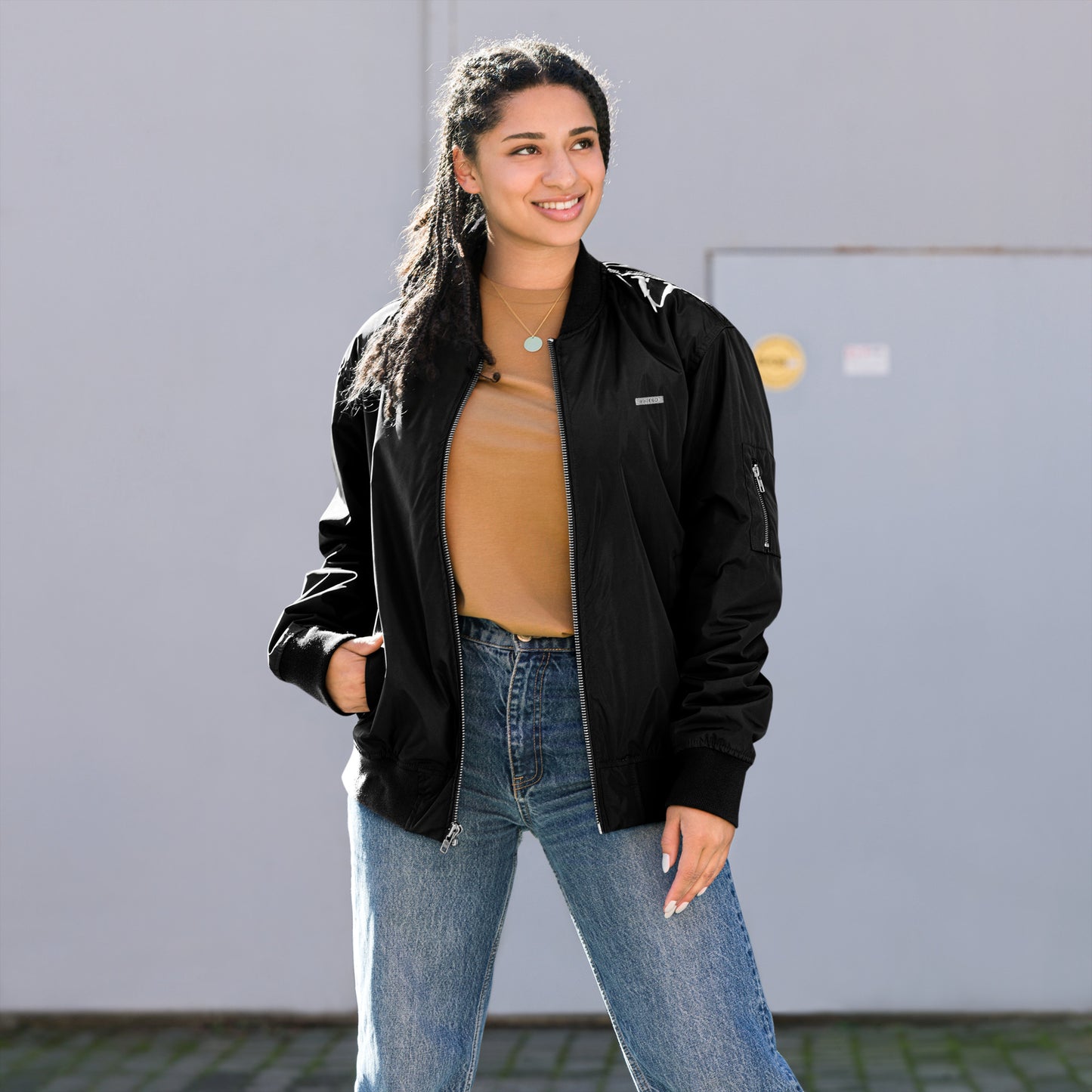 
                  
                    Premium Recycled Bomber Jacket | Sustainable Outerwear for All-Weather Comfort
                  
                