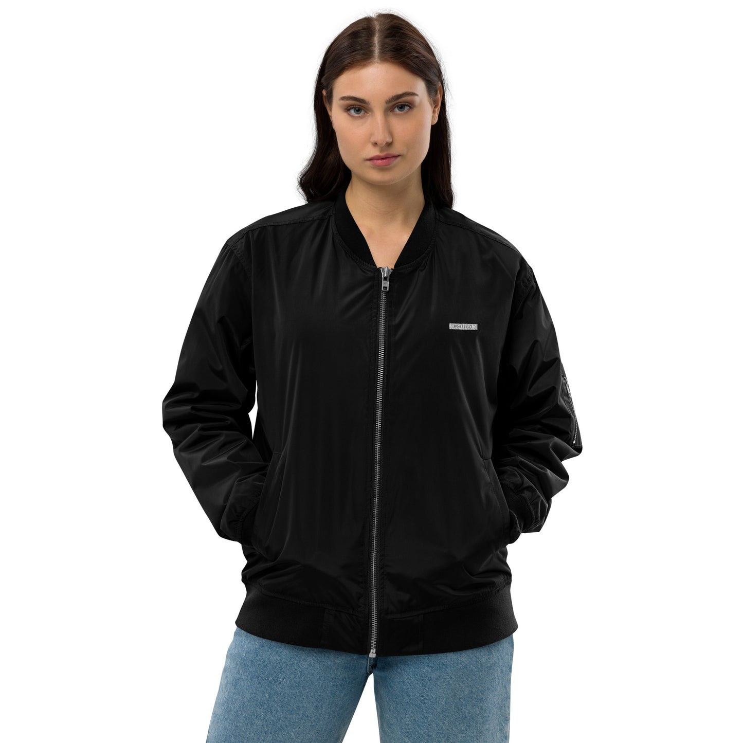 
                  
                    Premium Recycled Bomber Jacket | Sustainable Outerwear for All-Weather Comfort
                  
                