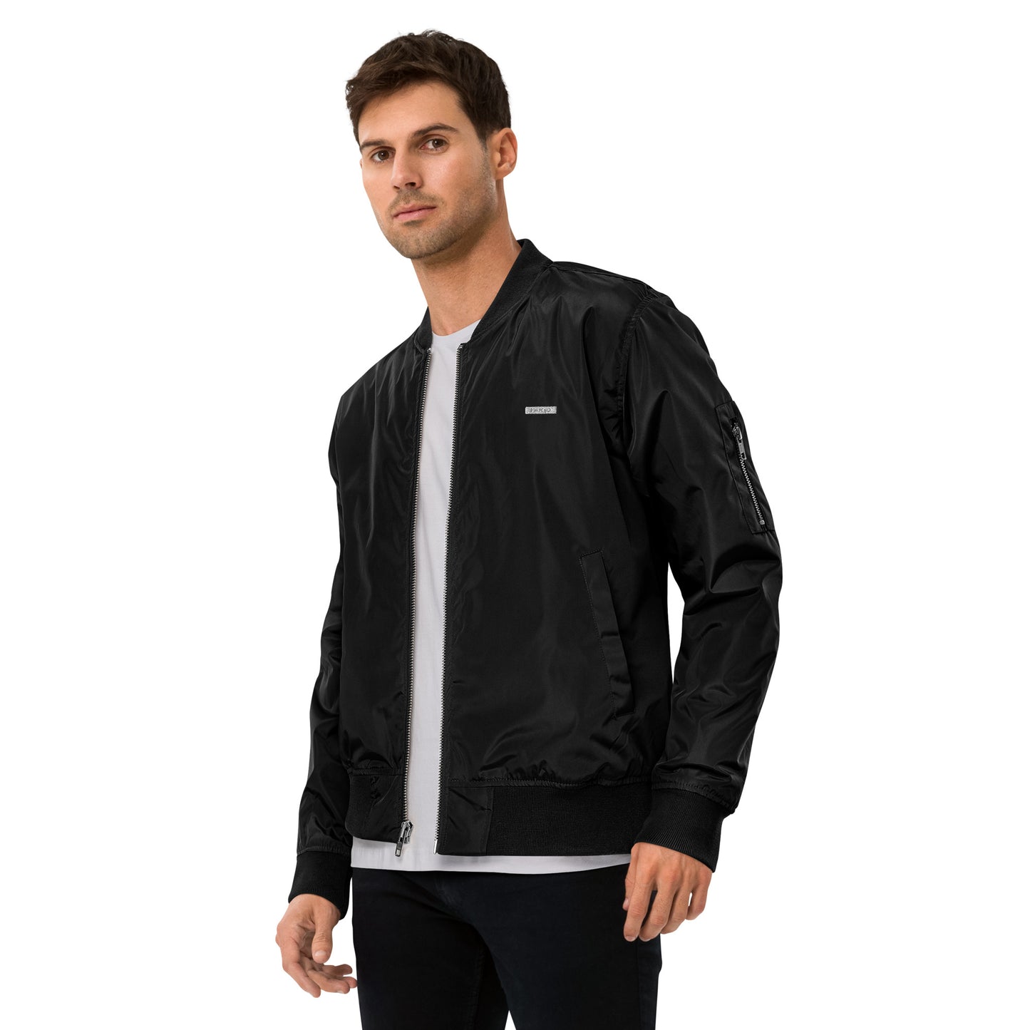 
                  
                    Premium Recycled Bomber Jacket | Sustainable Outerwear for All-Weather Comfort
                  
                