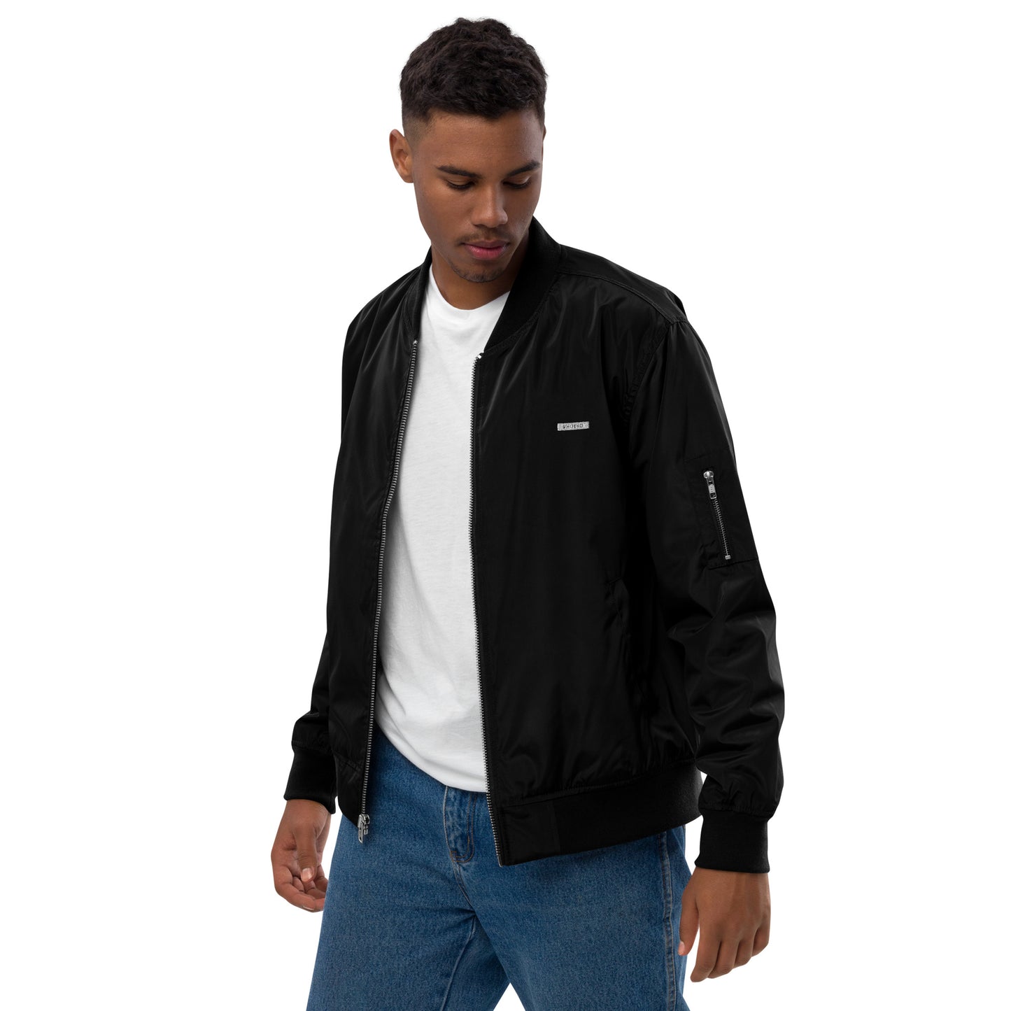 
                  
                    Premium Recycled Bomber Jacket | Sustainable Outerwear for All-Weather Comfort
                  
                
