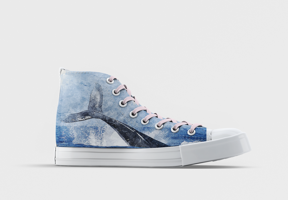 BLUE WHALE HIGH-TOPS