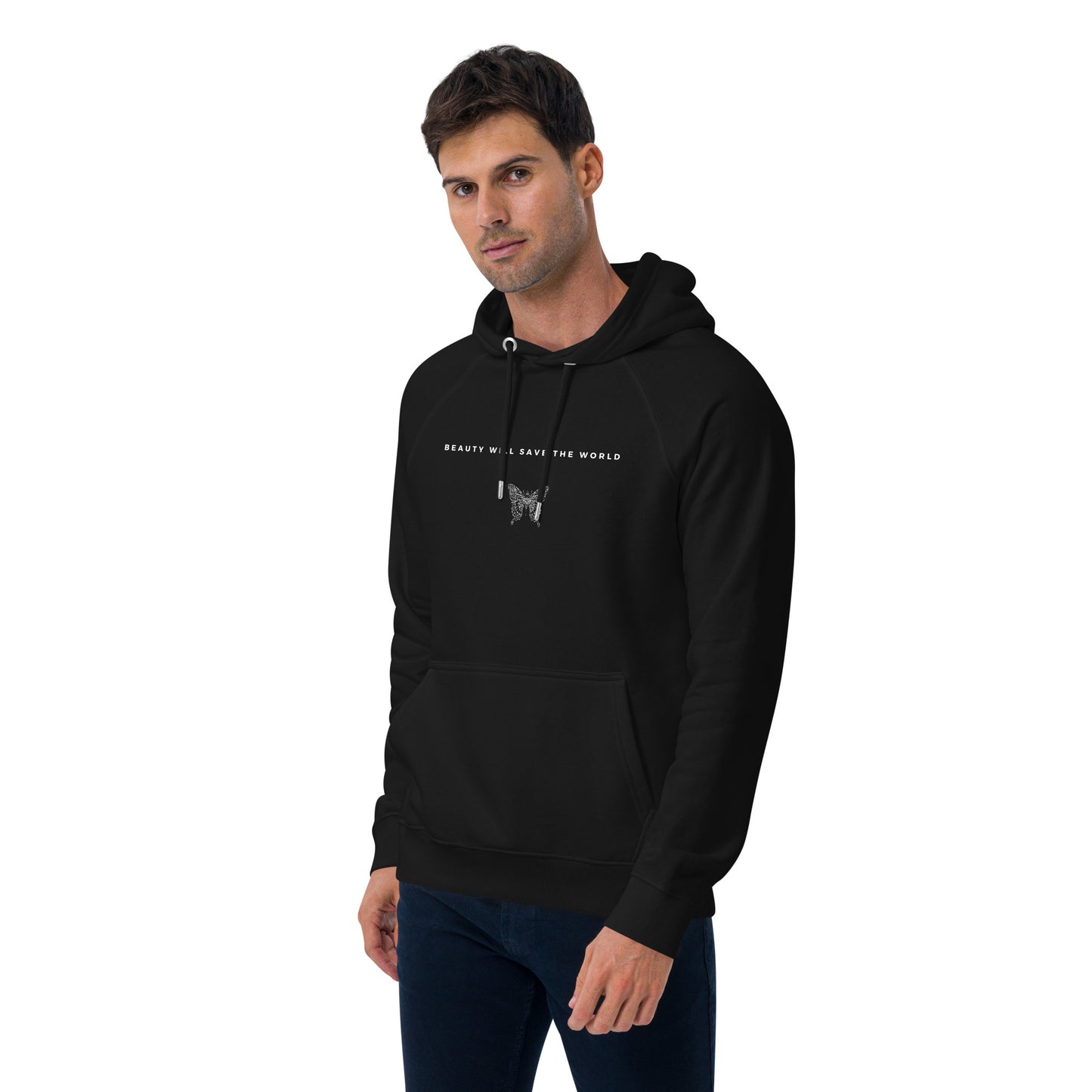 
                  
                    Eco Hoodie | Sustainable Unisex Sweatshirt with Inspirational Quote
                  
                