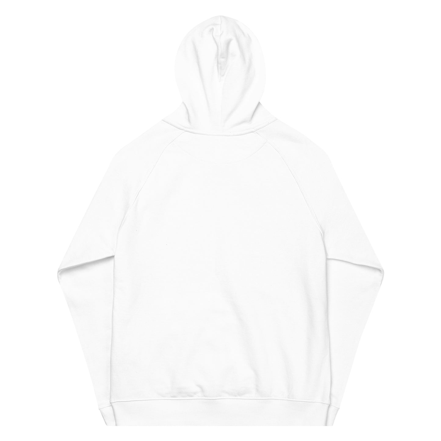 
                  
                    White Buddha Eco Raglan Hoodie | Sustainable Comfort with Inspirational Design
                  
                