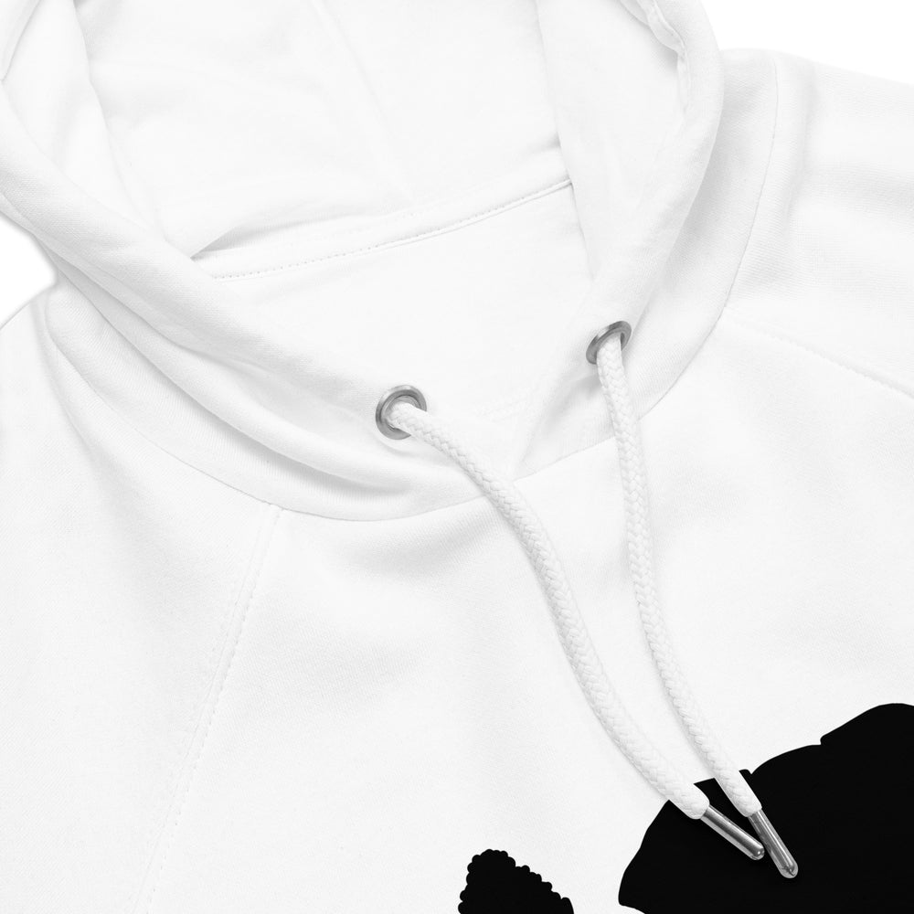 
                  
                    White Buddha Eco Raglan Hoodie | Sustainable Comfort with Inspirational Design
                  
                