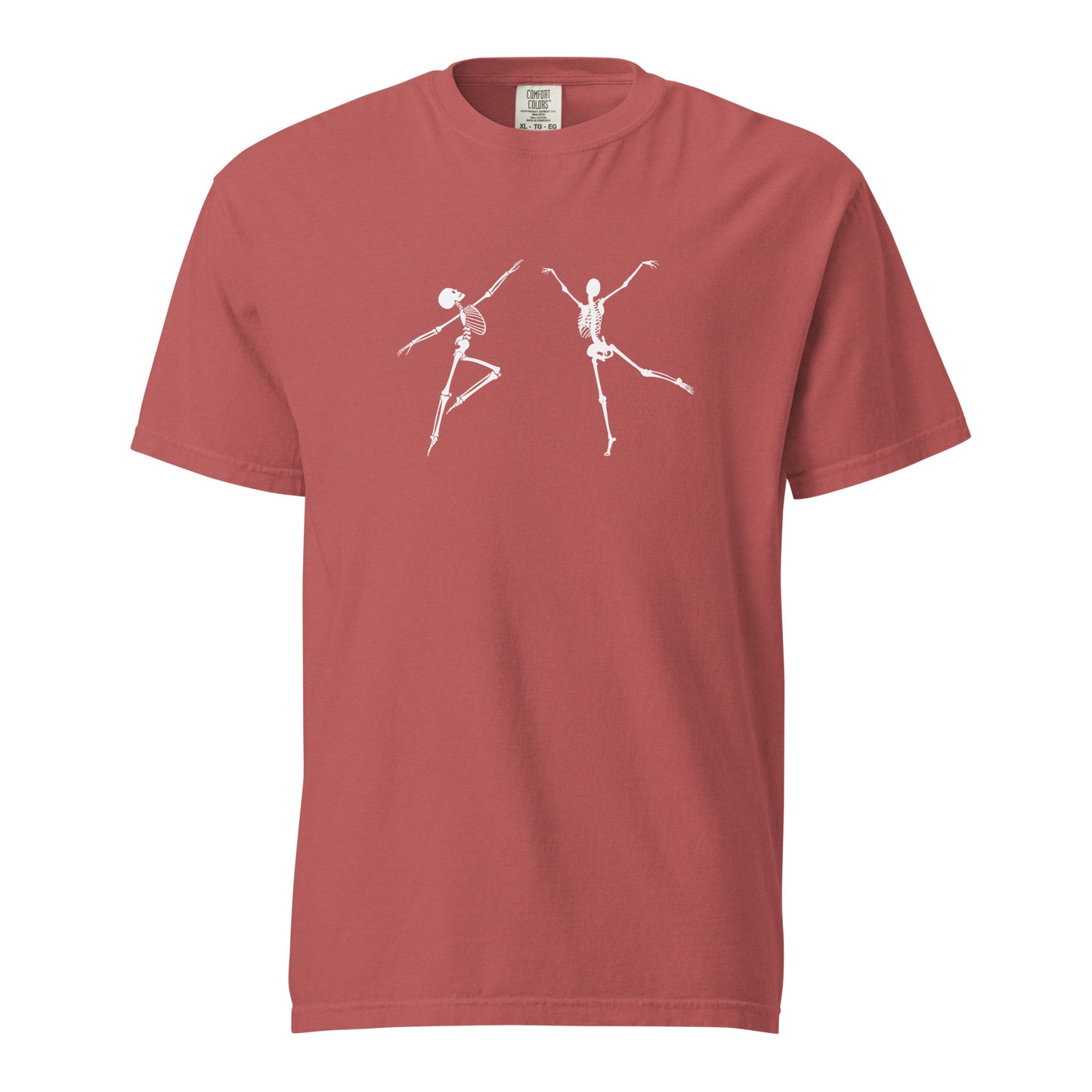 
                  
                    Pink Unisex garment-dyed heavyweight t-shirt | Skeletons Print
                  
                