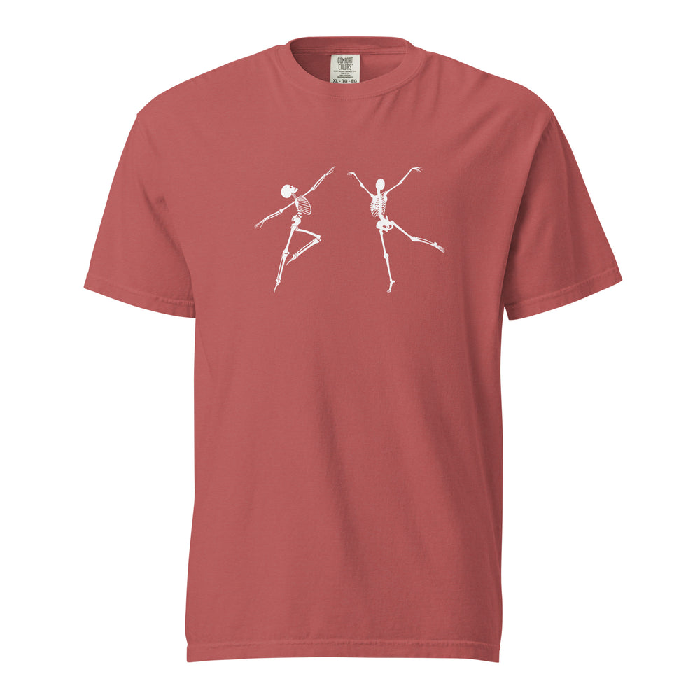 Peach Skeletons Design T-shirt | Standout Style