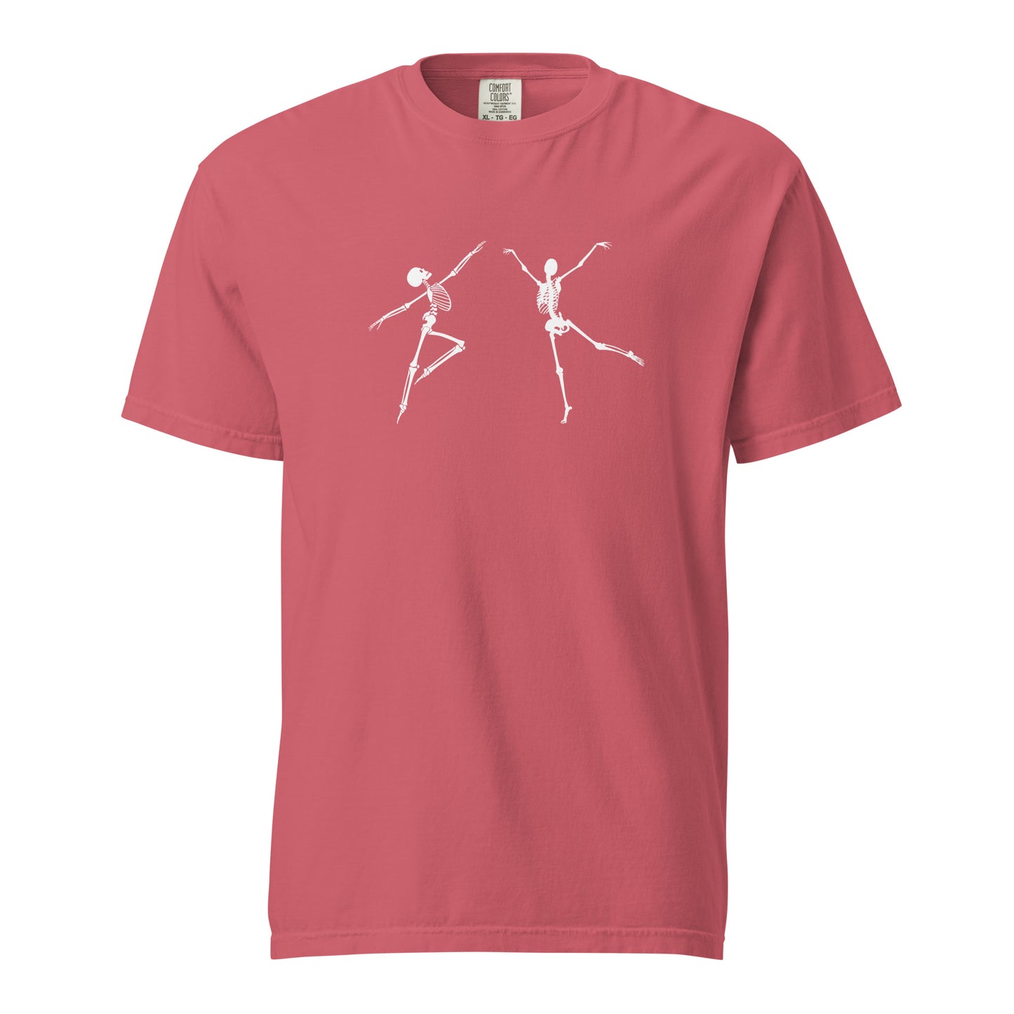 
                  
                    Pink Unisex garment-dyed heavyweight t-shirt | Skeleton Print
                  
                