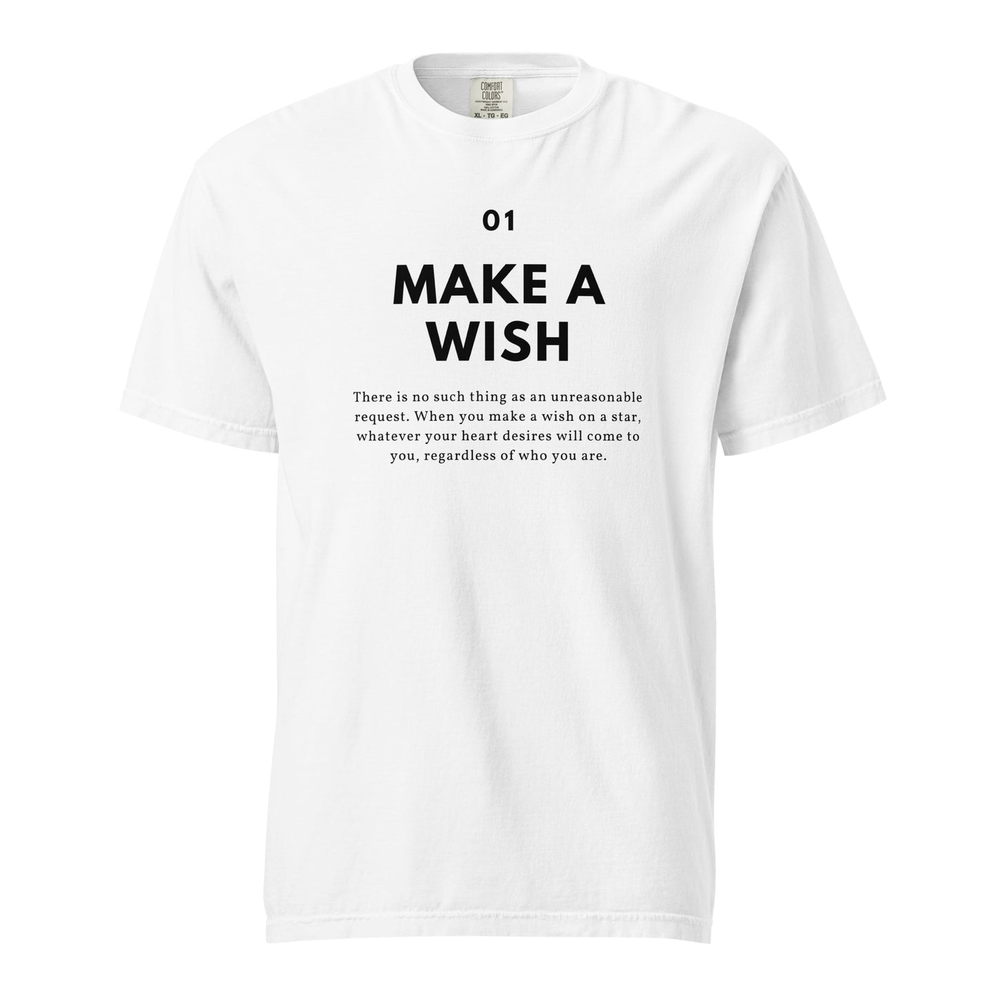 
                  
                    Unisex Garment-Dyed Heavyweight T-Shirt | Positive Message for Everyday Inspiration
                  
                