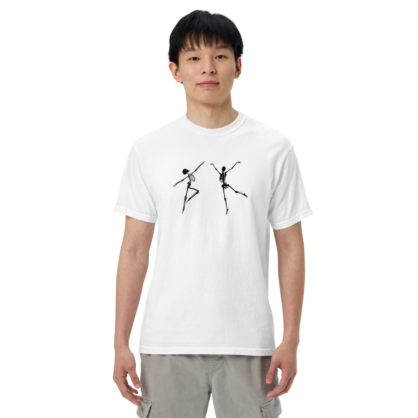 
                  
                    Skeletons White Unisex garment-dyed heavyweight t-shirt
                  
                