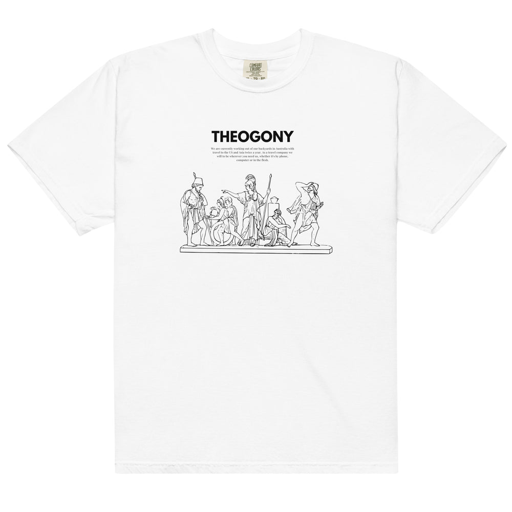 
                  
                    White Unisex Premium T-shirt | Ancient Heroes Print
                  
                