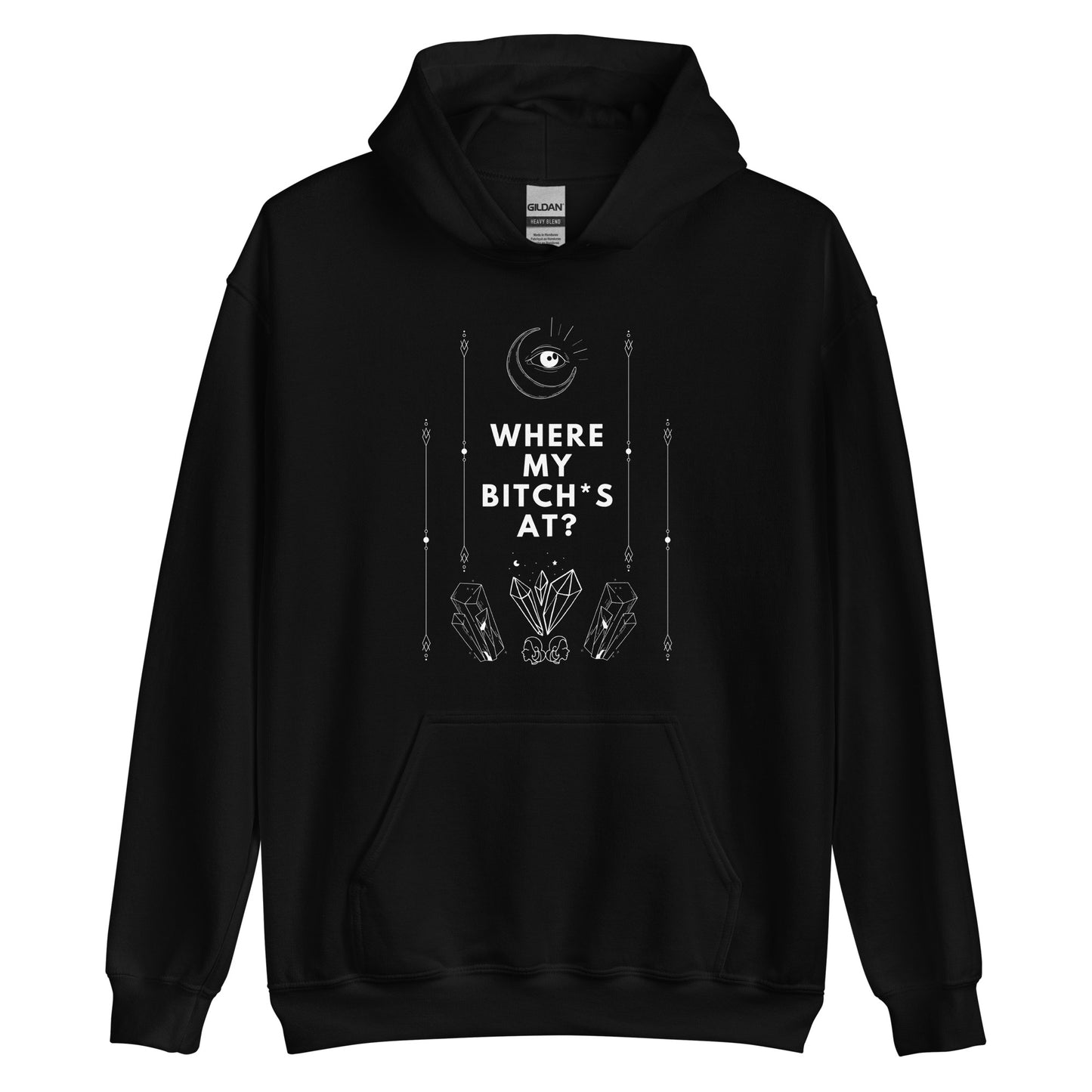 
                  
                    Black Gal Pal Hoodie | Where My Bitch*s At?
                  
                