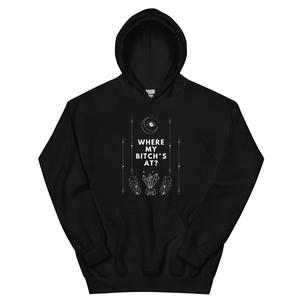 
                  
                    Stylish Unisex Hoodie | White Print
                  
                