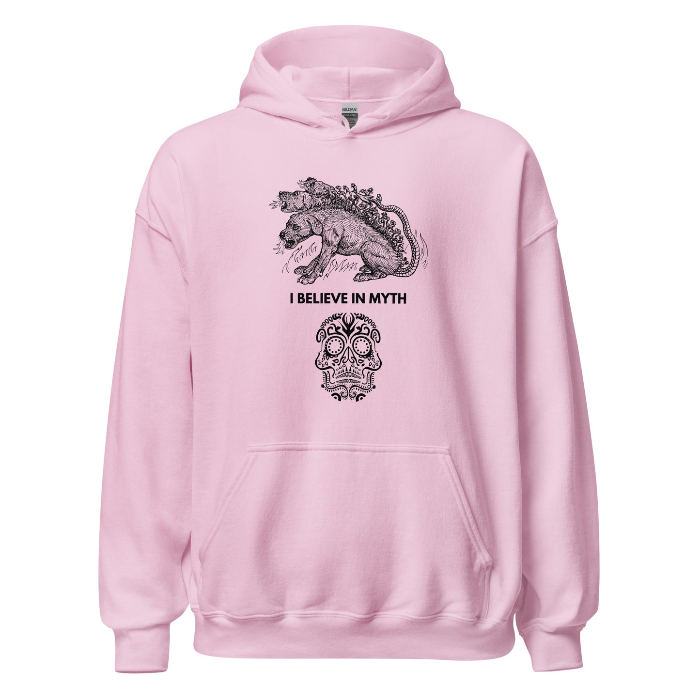 
                  
                    I Believe In Myth | Light Blue Unisex Hoodie
                  
                