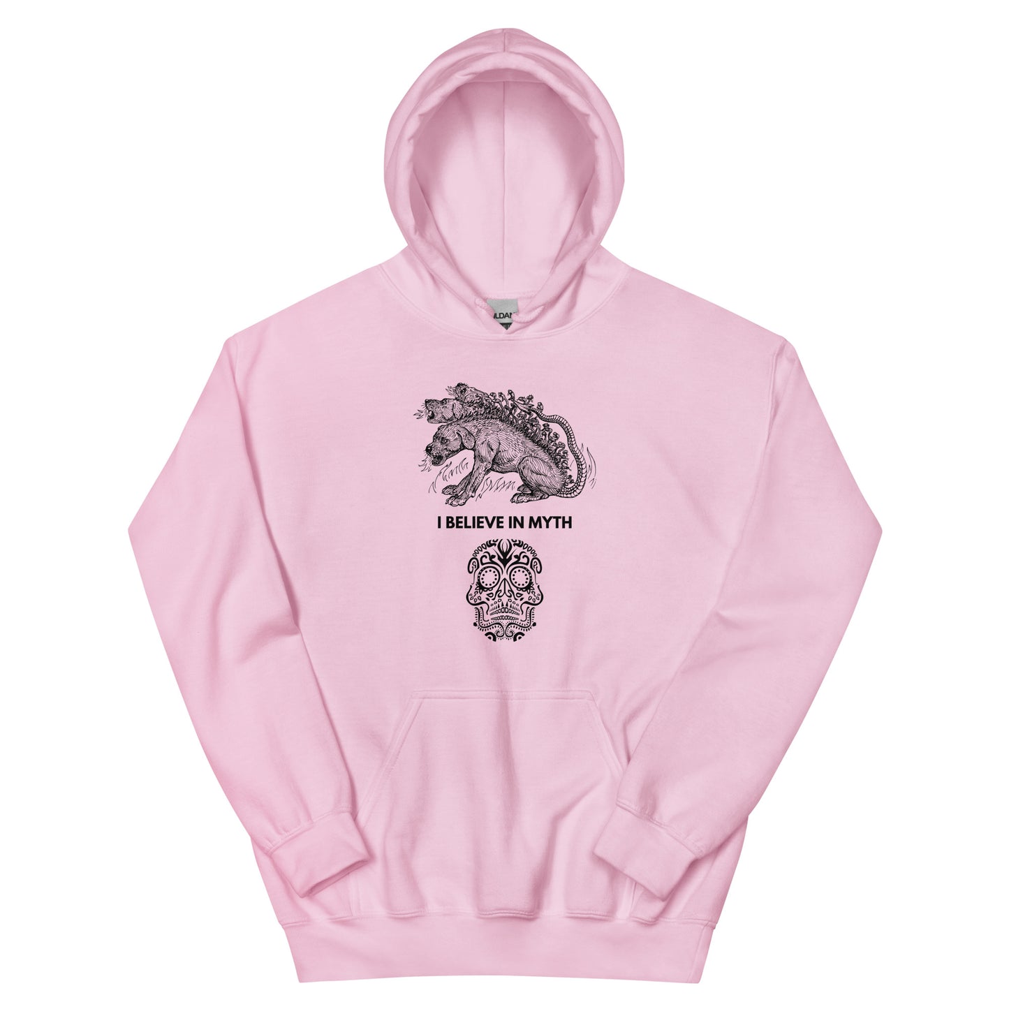 
                  
                    I Believe In Myth | Light Blue Unisex Hoodie
                  
                