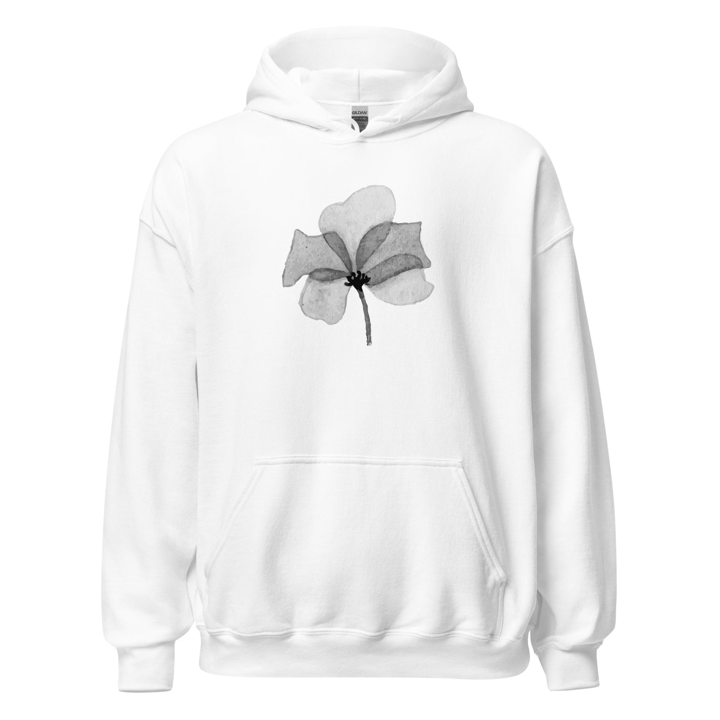 
                  
                    Phoebo Flower Unisex Hoodie | Black Flower Print
                  
                
