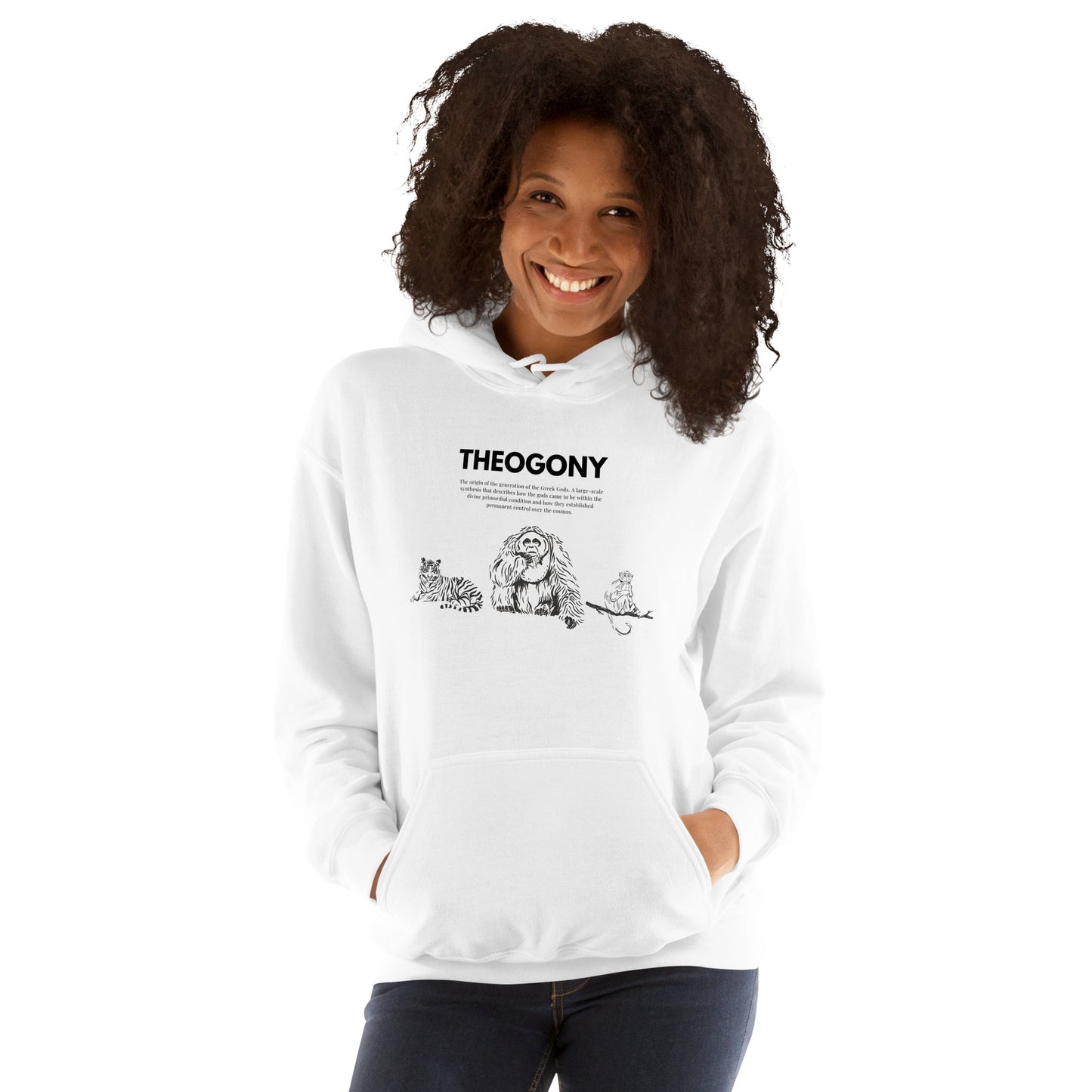 
                  
                    Classic Unisex Hoodie | THEOGONY Text Print
                  
                