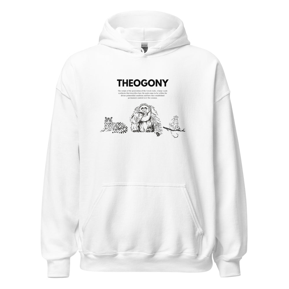 White Unisex Hoodie Jungle Print | Smooth and Stylish